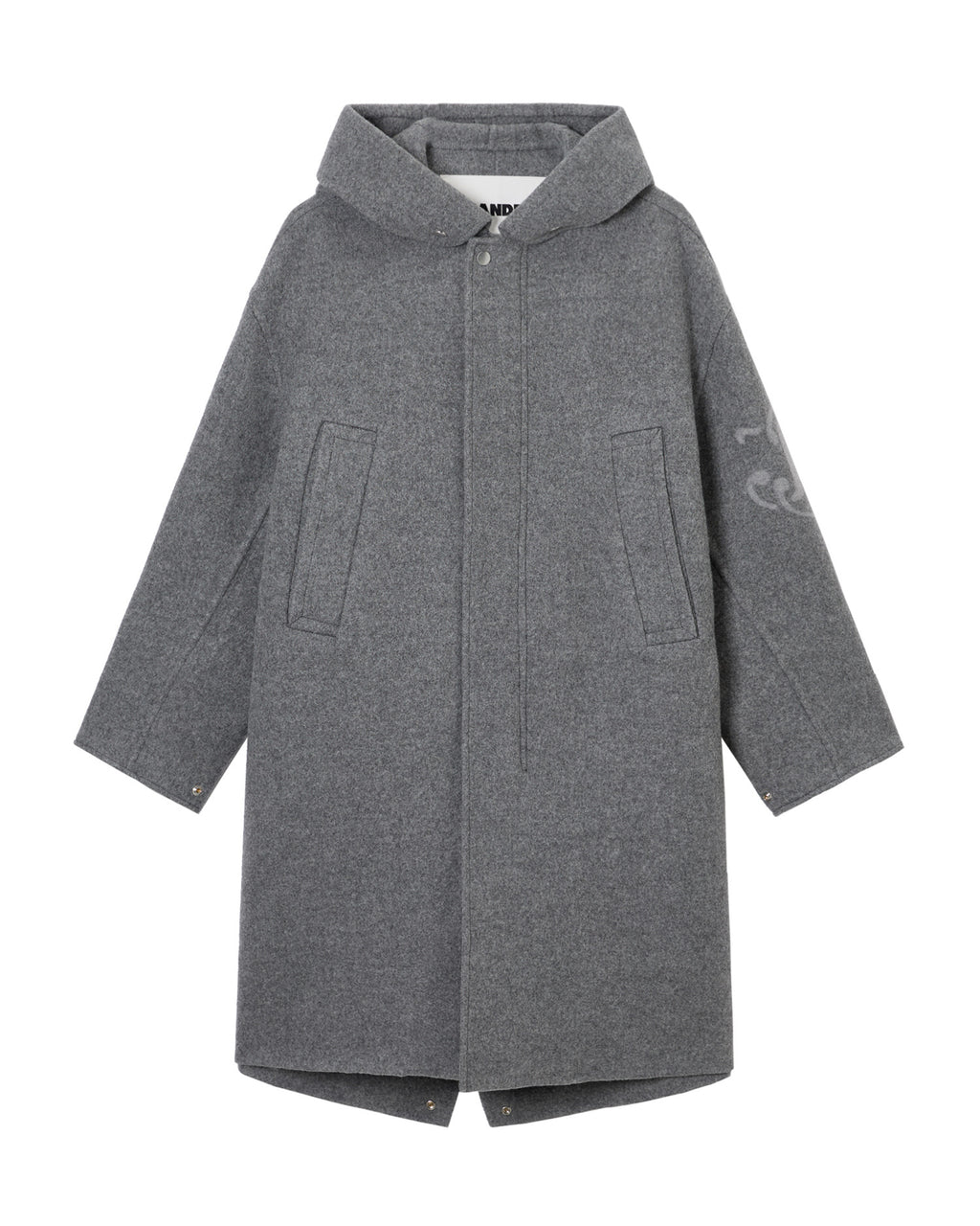 JIL SANDER Hooded coat