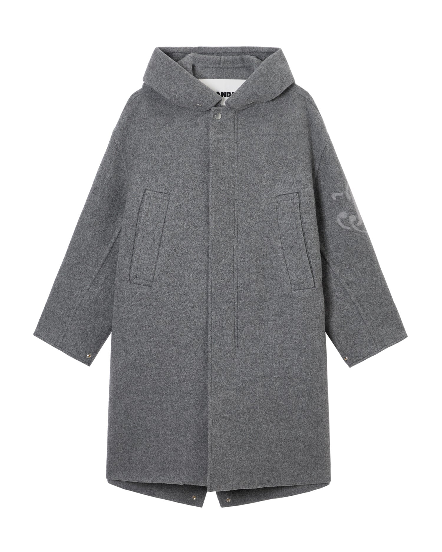 JIL SANDER Hooded coat