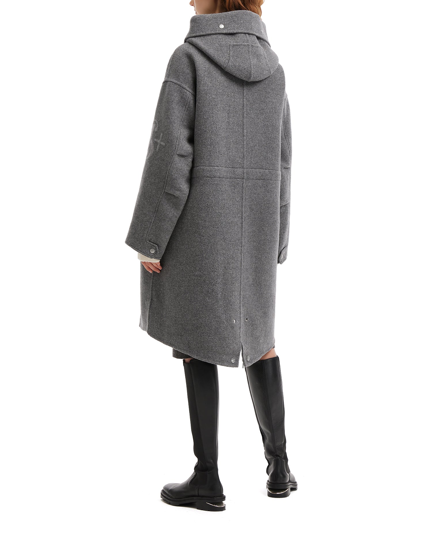 JIL SANDER Hooded coat