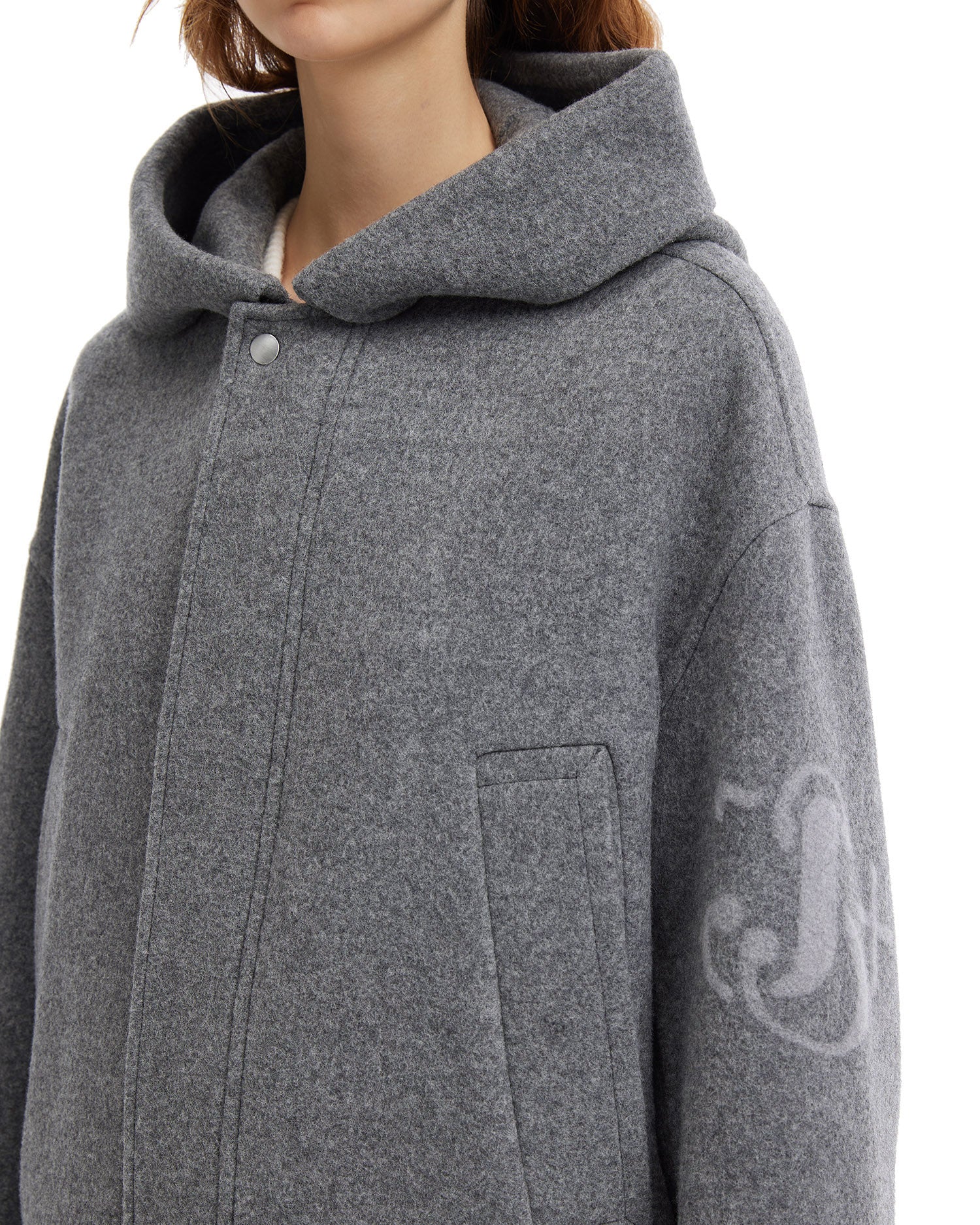 JIL SANDER Hooded coat