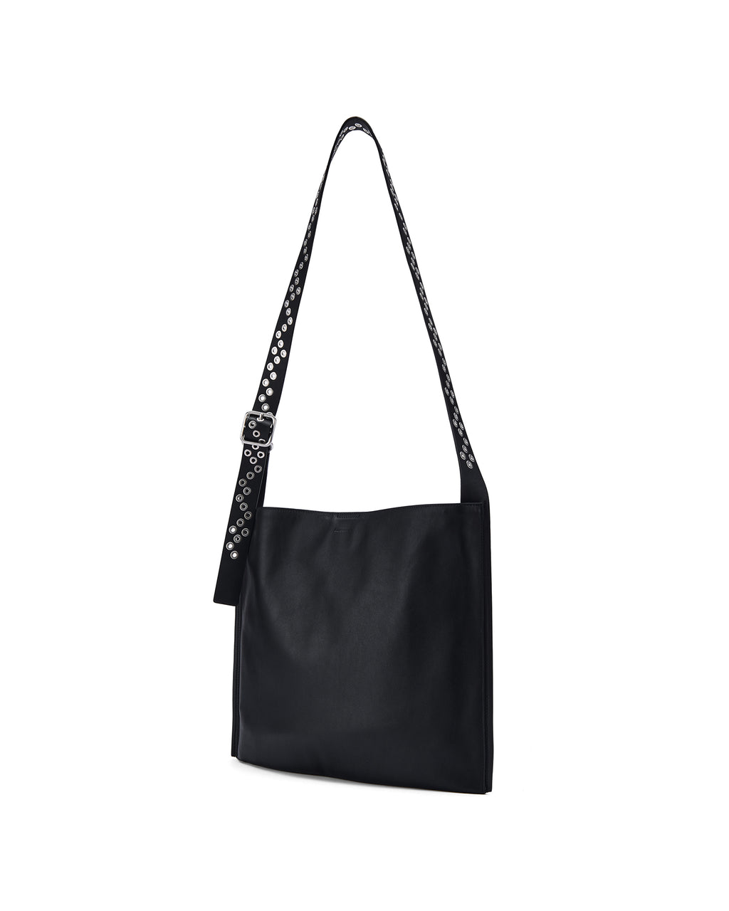 JIL SANDER Stud belt hobo bag