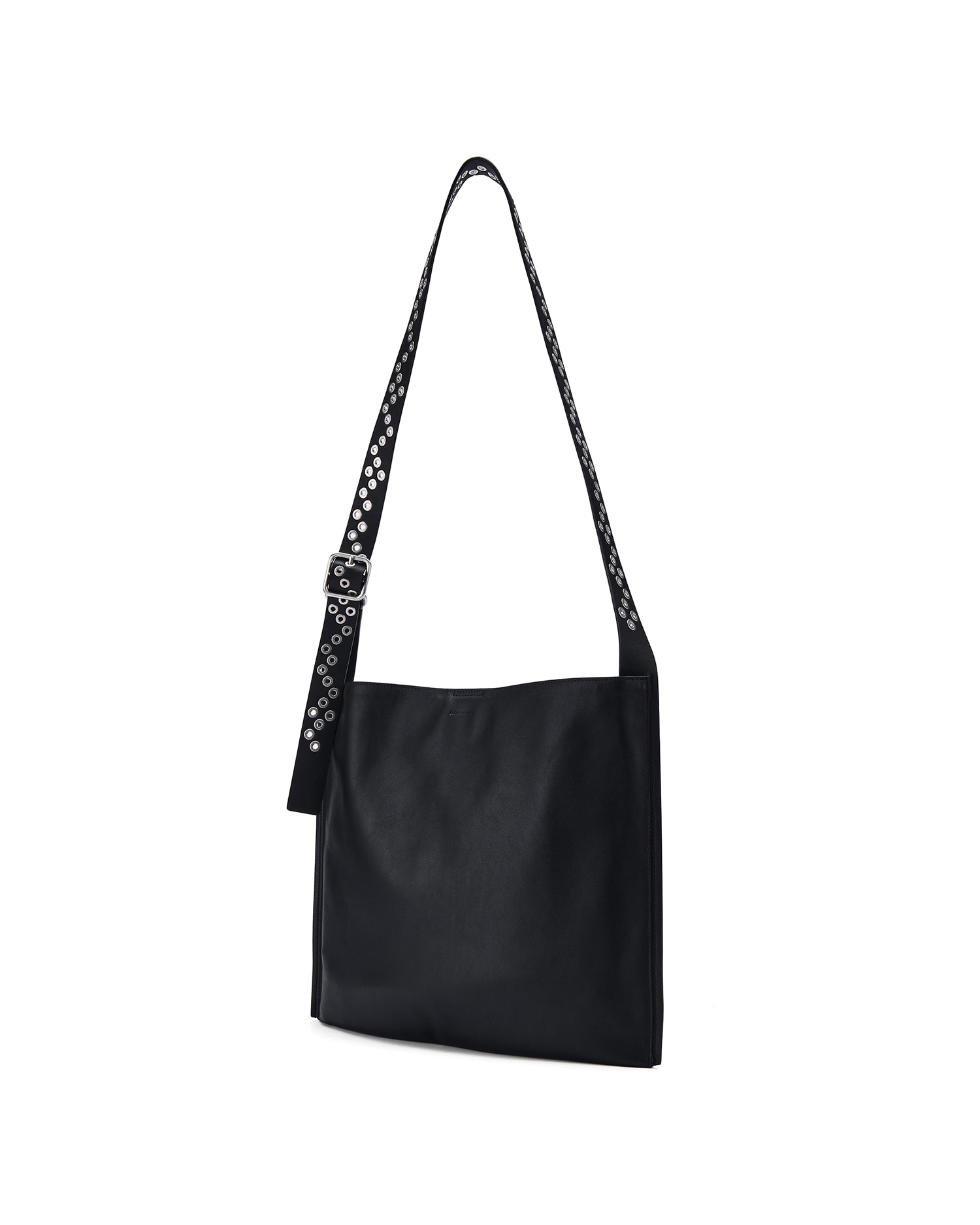 JIL SANDER Stud belt hobo bag