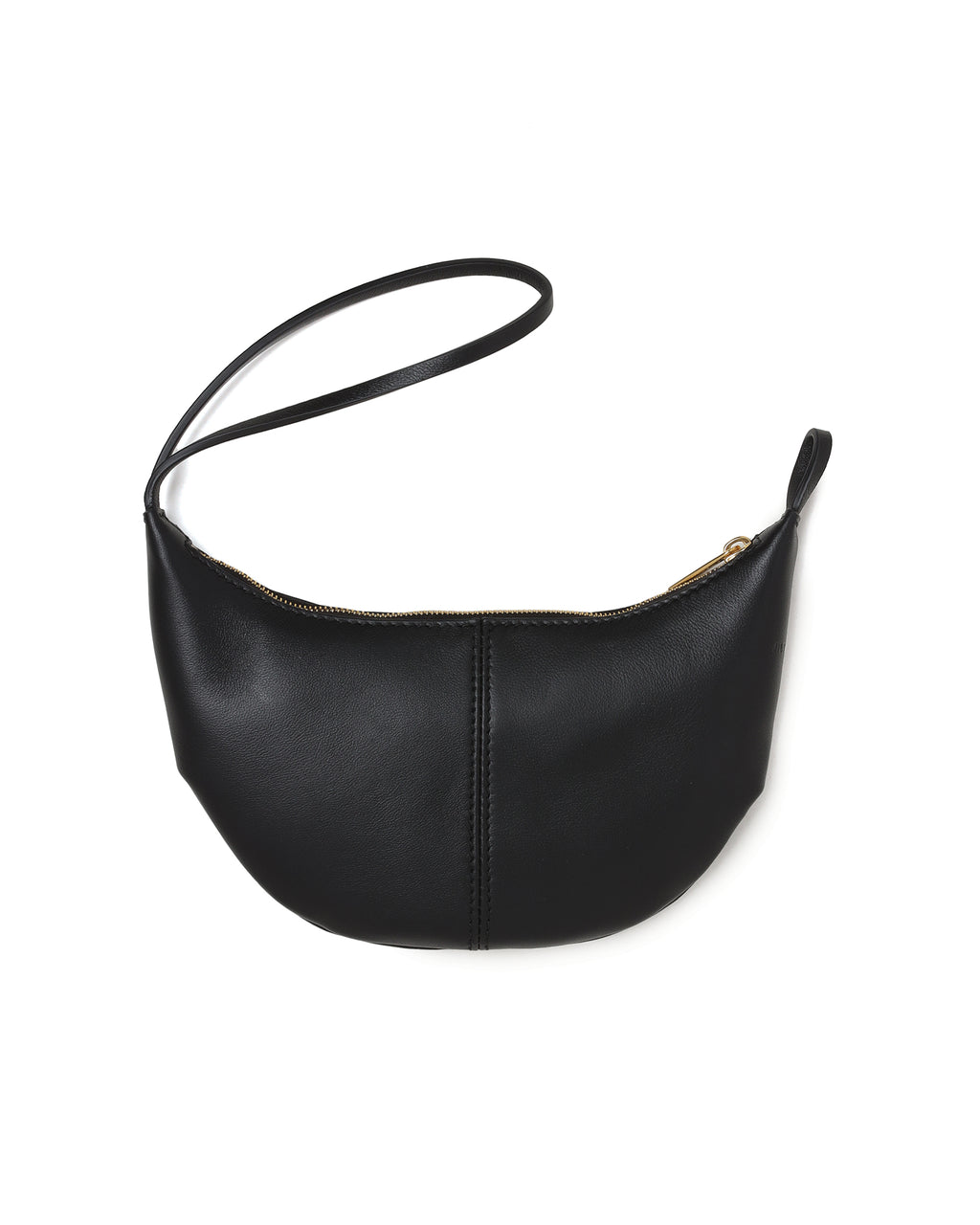 JIL SANDER Wrist strap curved bag