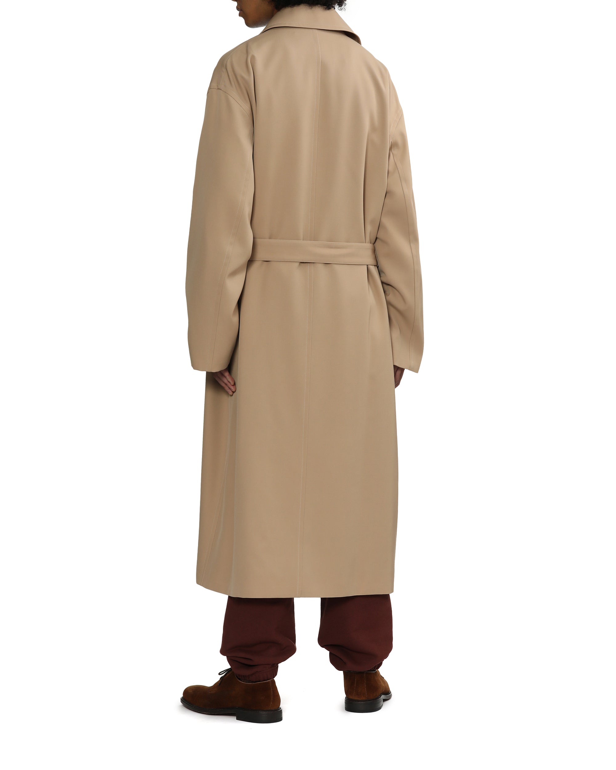 JIL SANDER Belted long trench coat