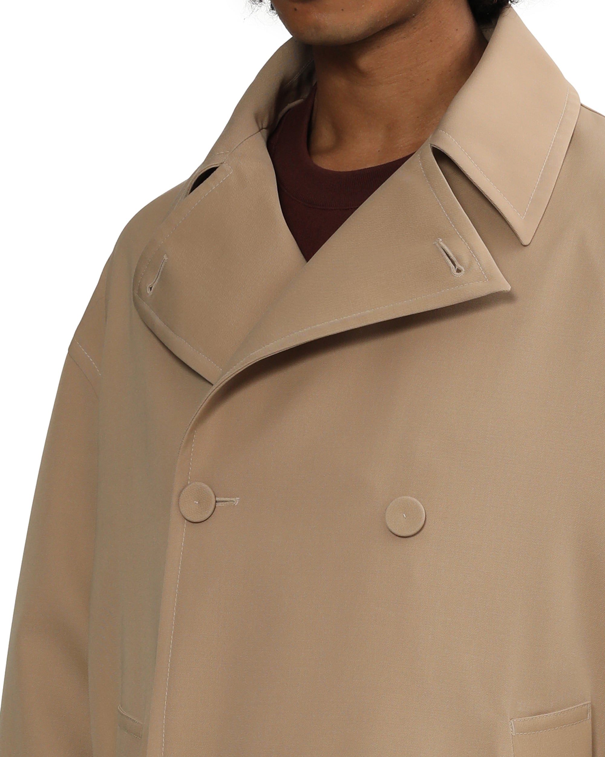 JIL SANDER Belted long trench coat