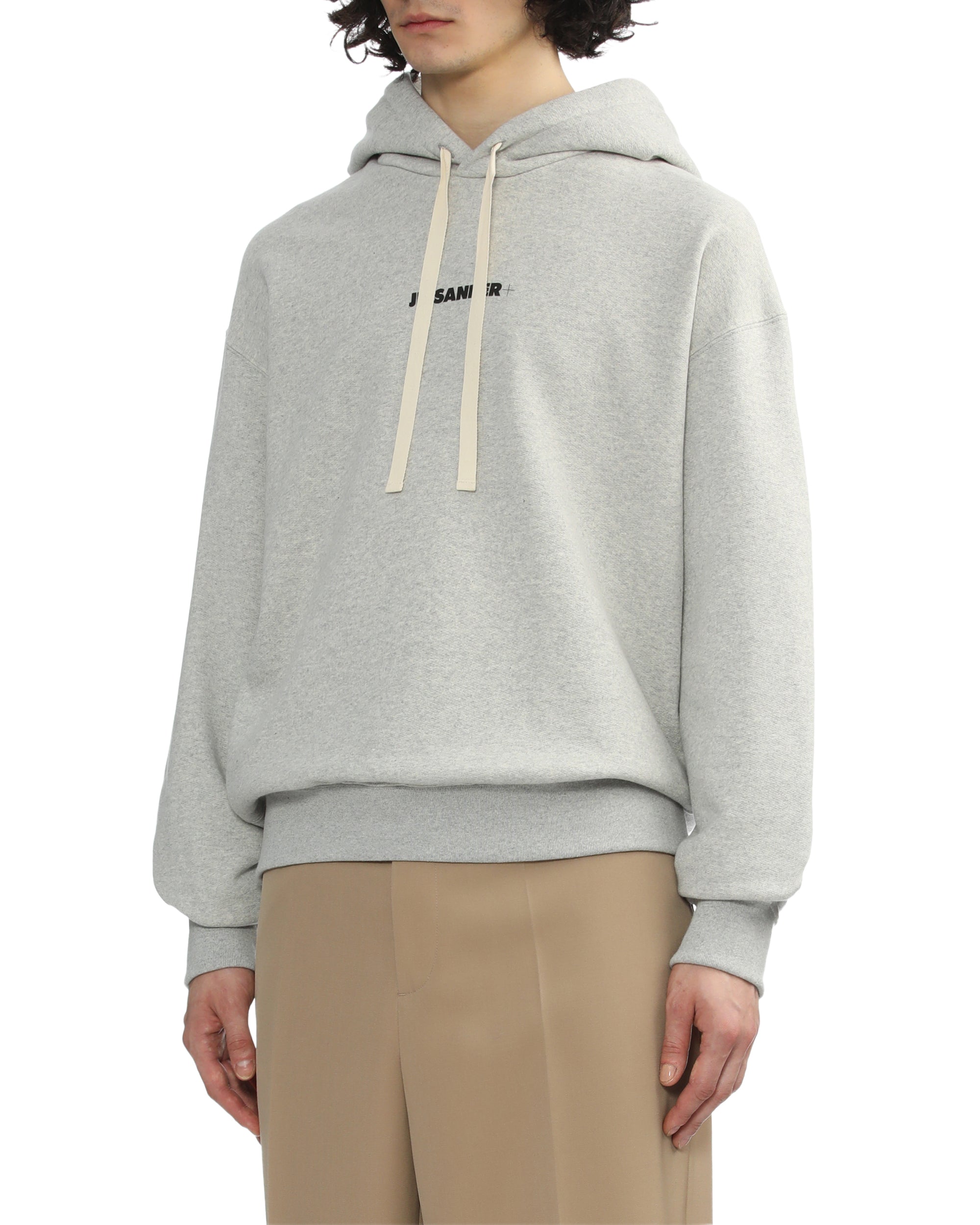 JIL SANDER Logo print hoodie