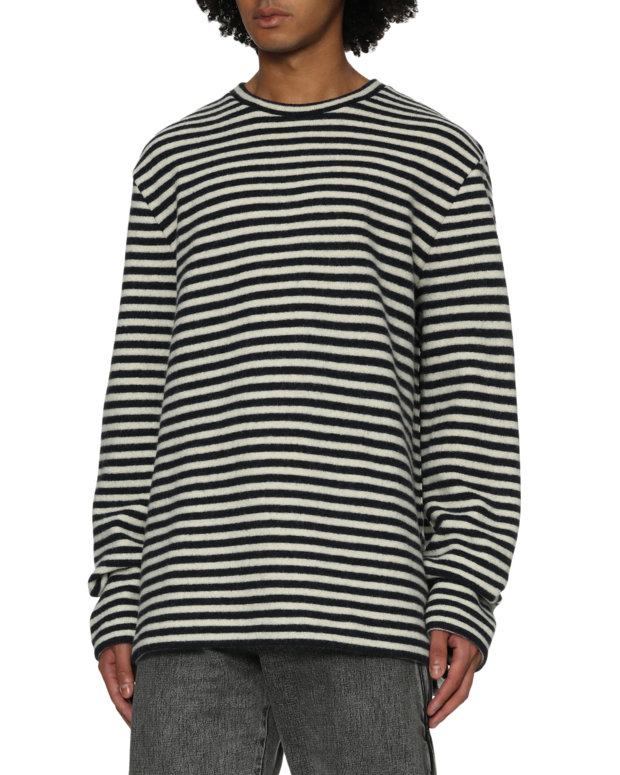JIL SANDER Stripe long sleeve tee