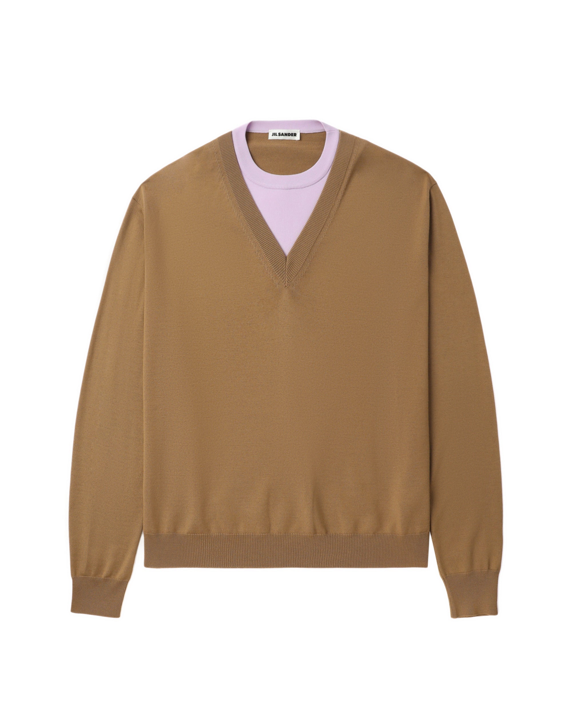 JIL SANDER Double collar sweater
