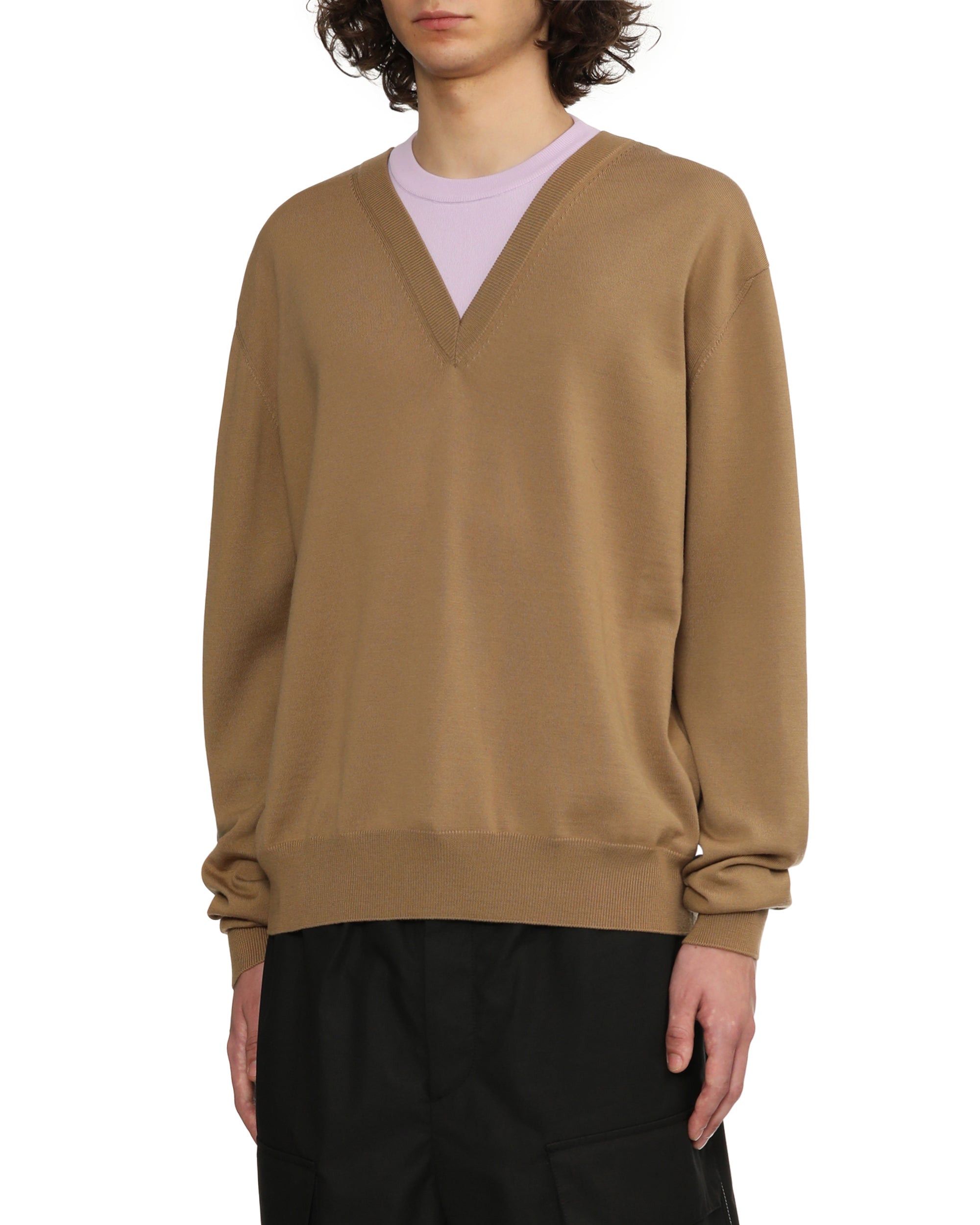 JIL SANDER Double collar sweater