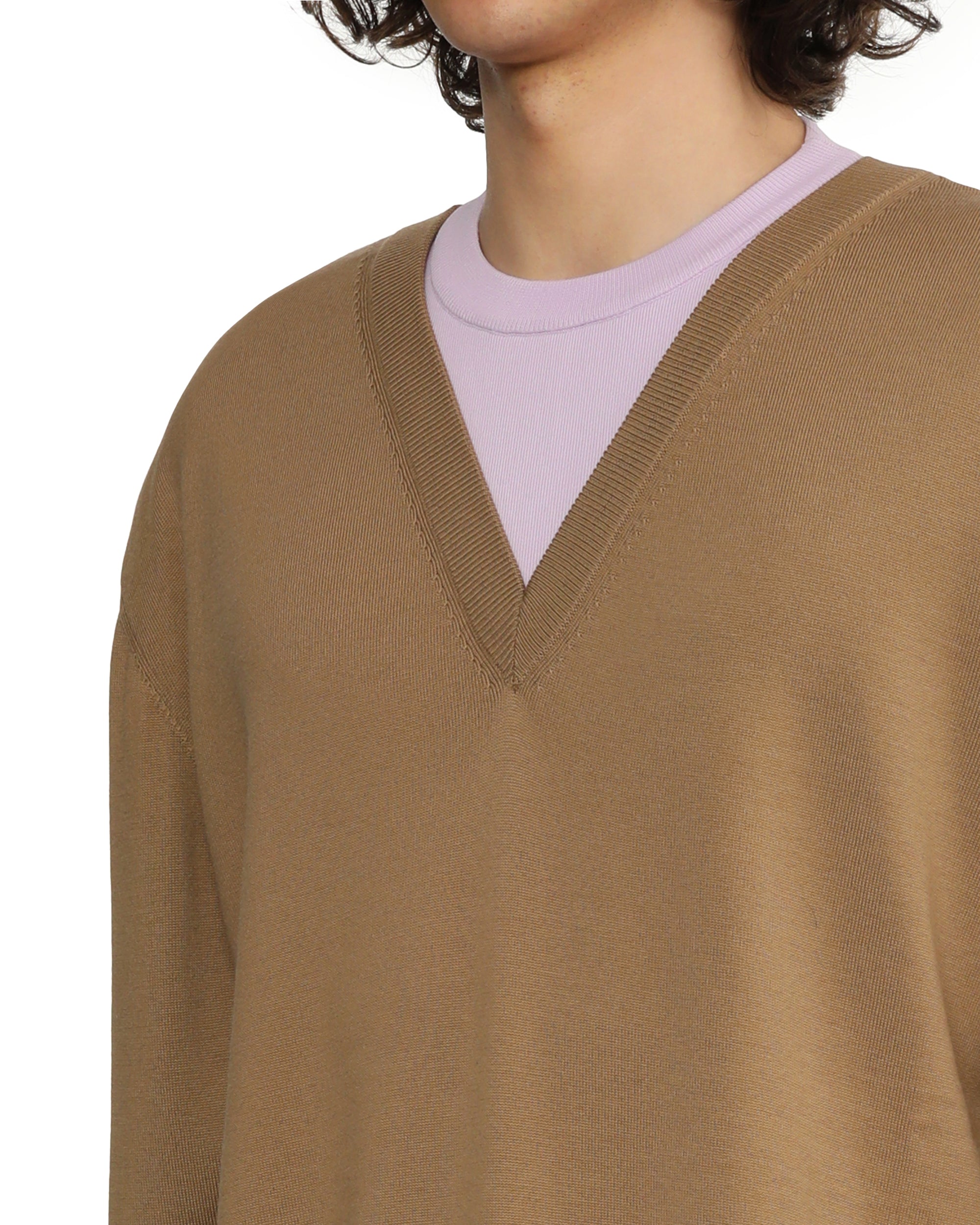 JIL SANDER Double collar sweater