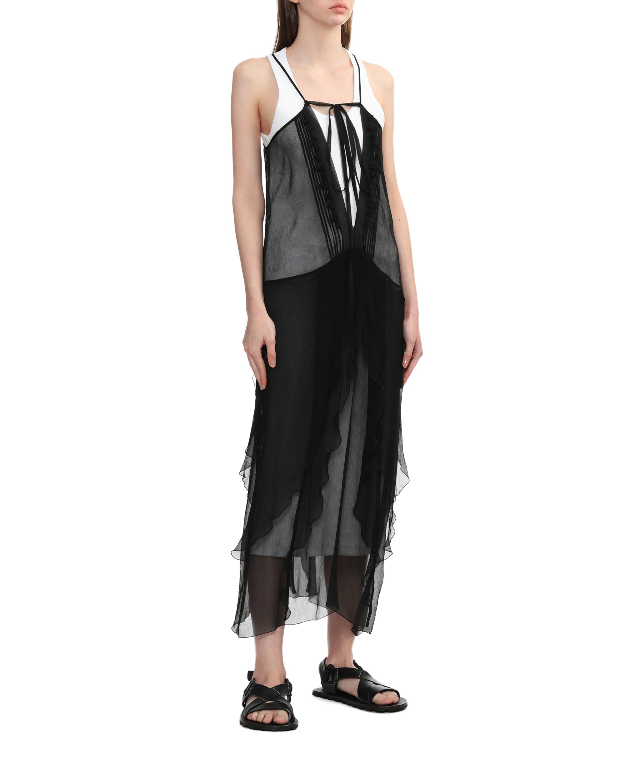 JIL SANDER Cross-strap sandals