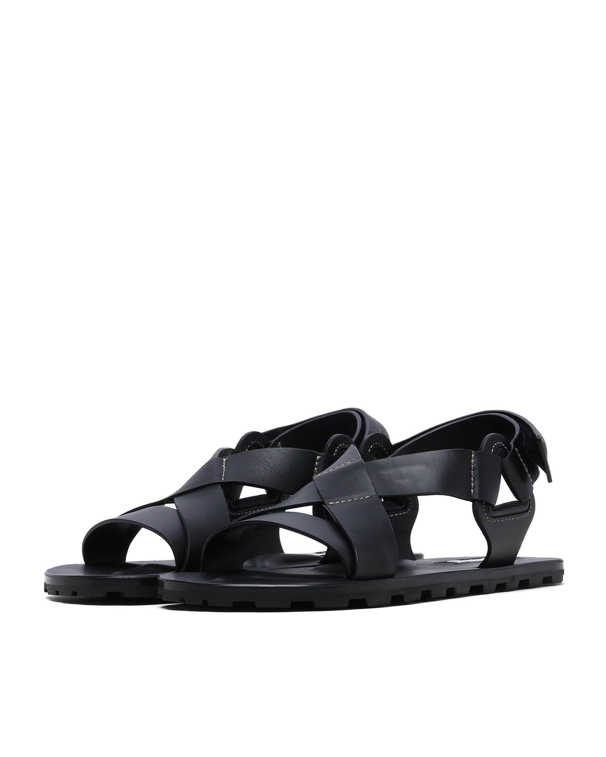 JIL SANDER Cross-strap sandals