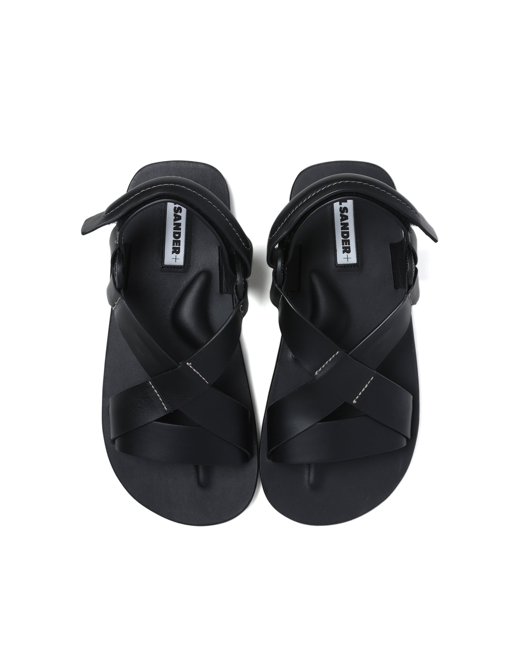 JIL SANDER Cross-strap sandals