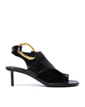 JIL SANDER Capretto Stefanil leather sandals