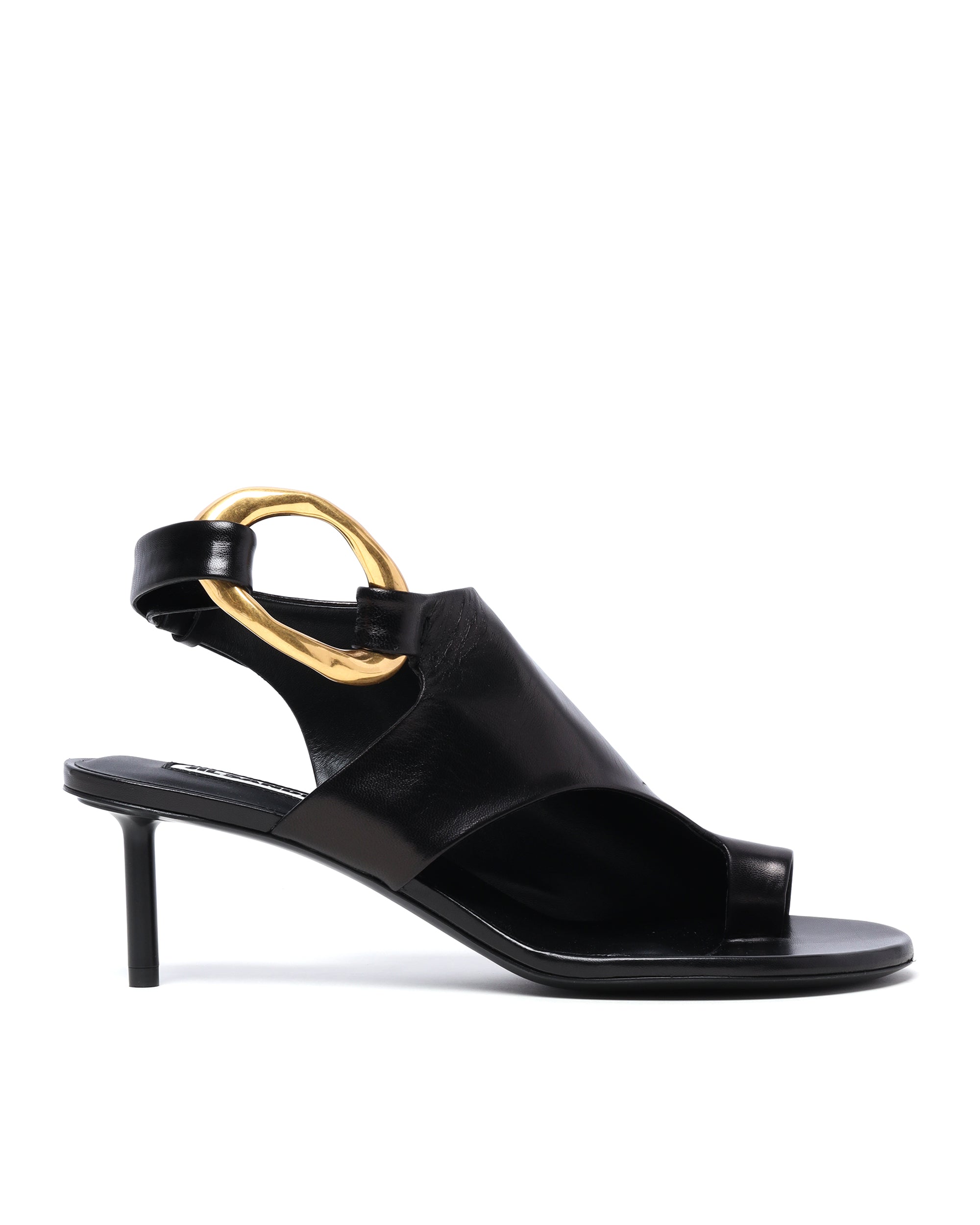 JIL SANDER Capretto Stefanil leather sandals