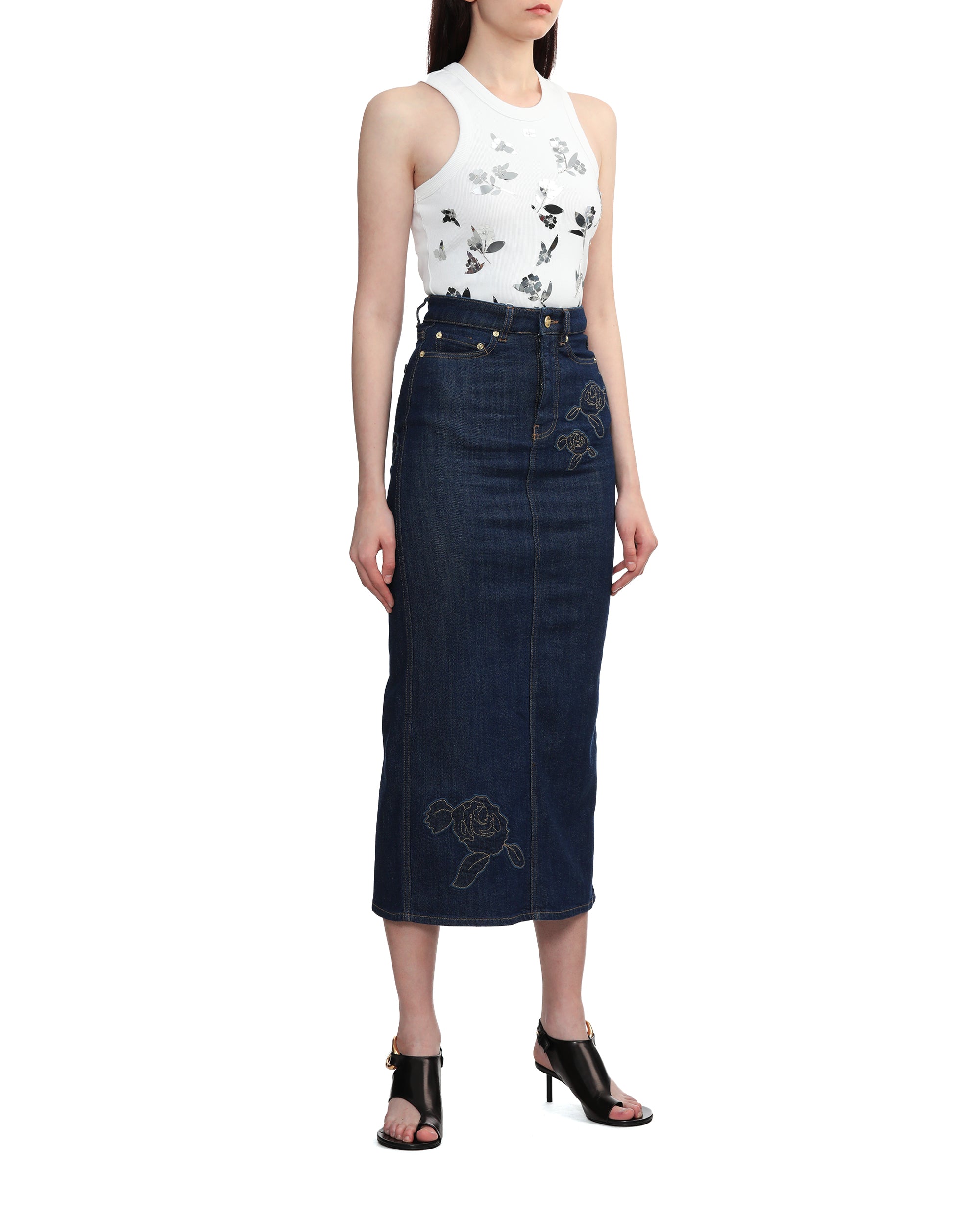 JIL SANDER Capretto Stefanil leather sandals