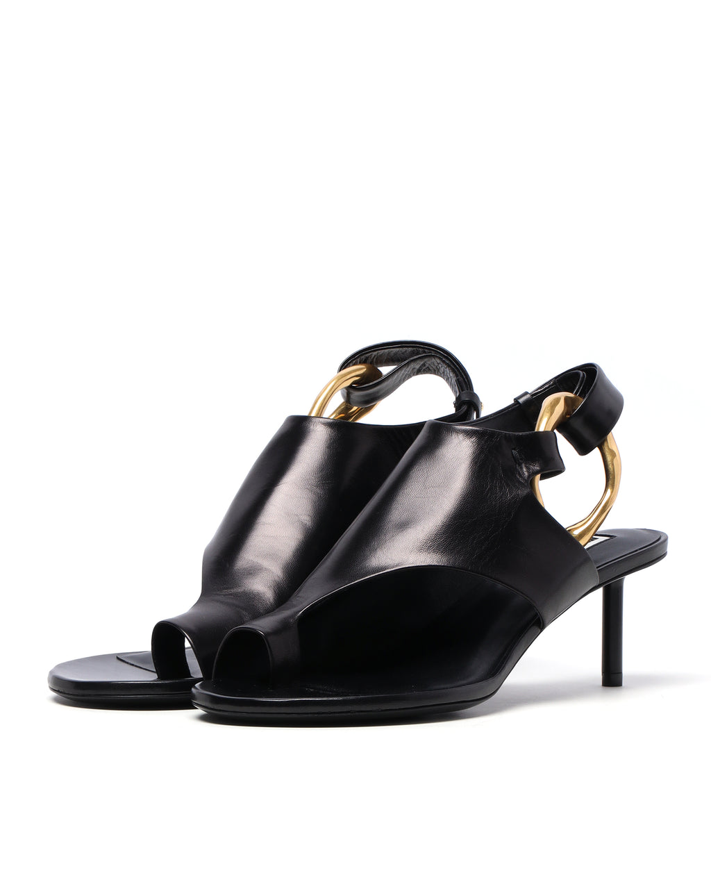 JIL SANDER Capretto Stefanil leather sandals