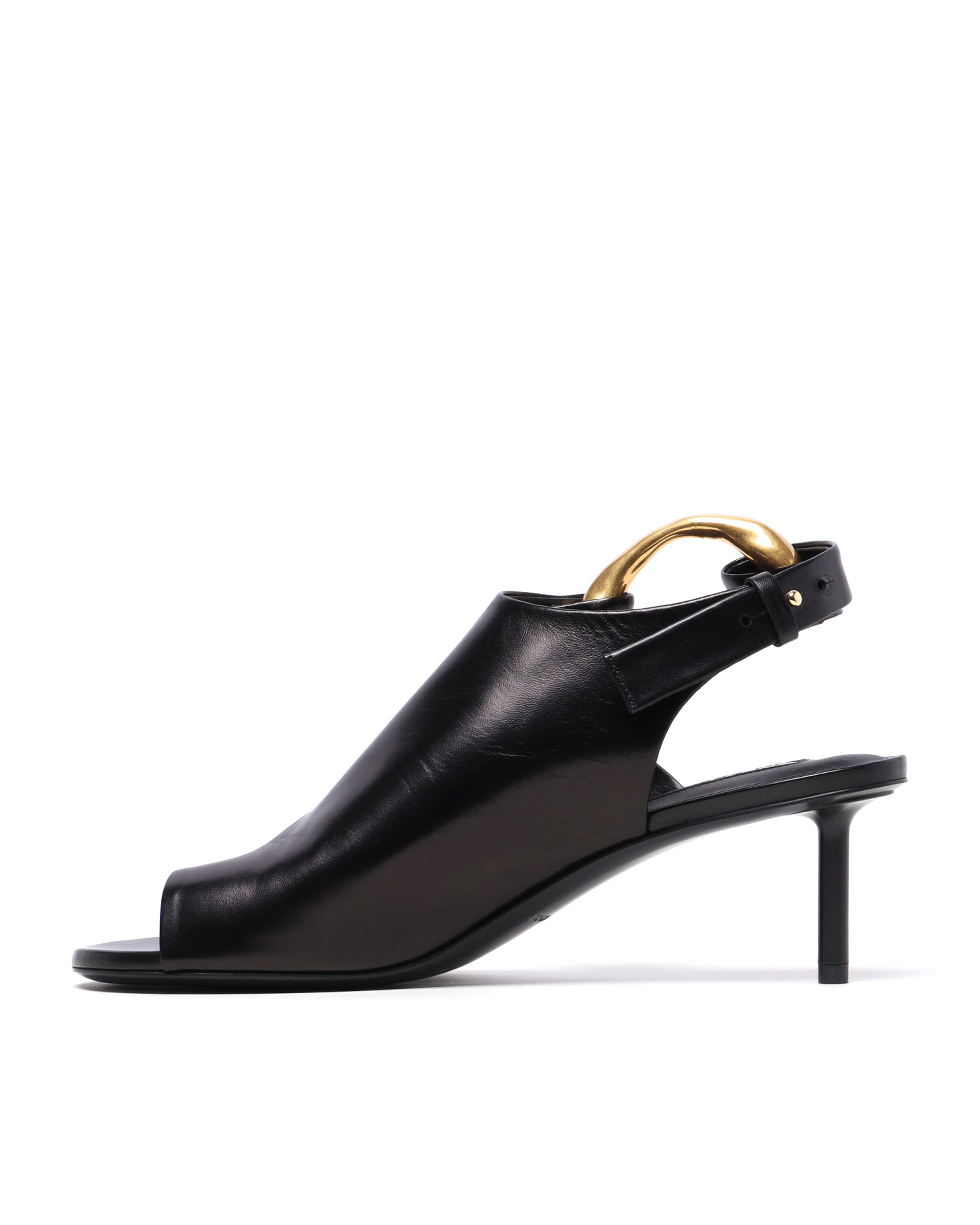 JIL SANDER Capretto Stefanil leather sandals