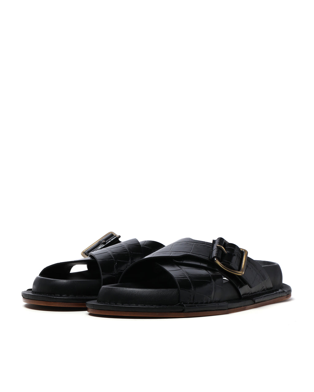 JIL SANDER Buckle strap sandals
