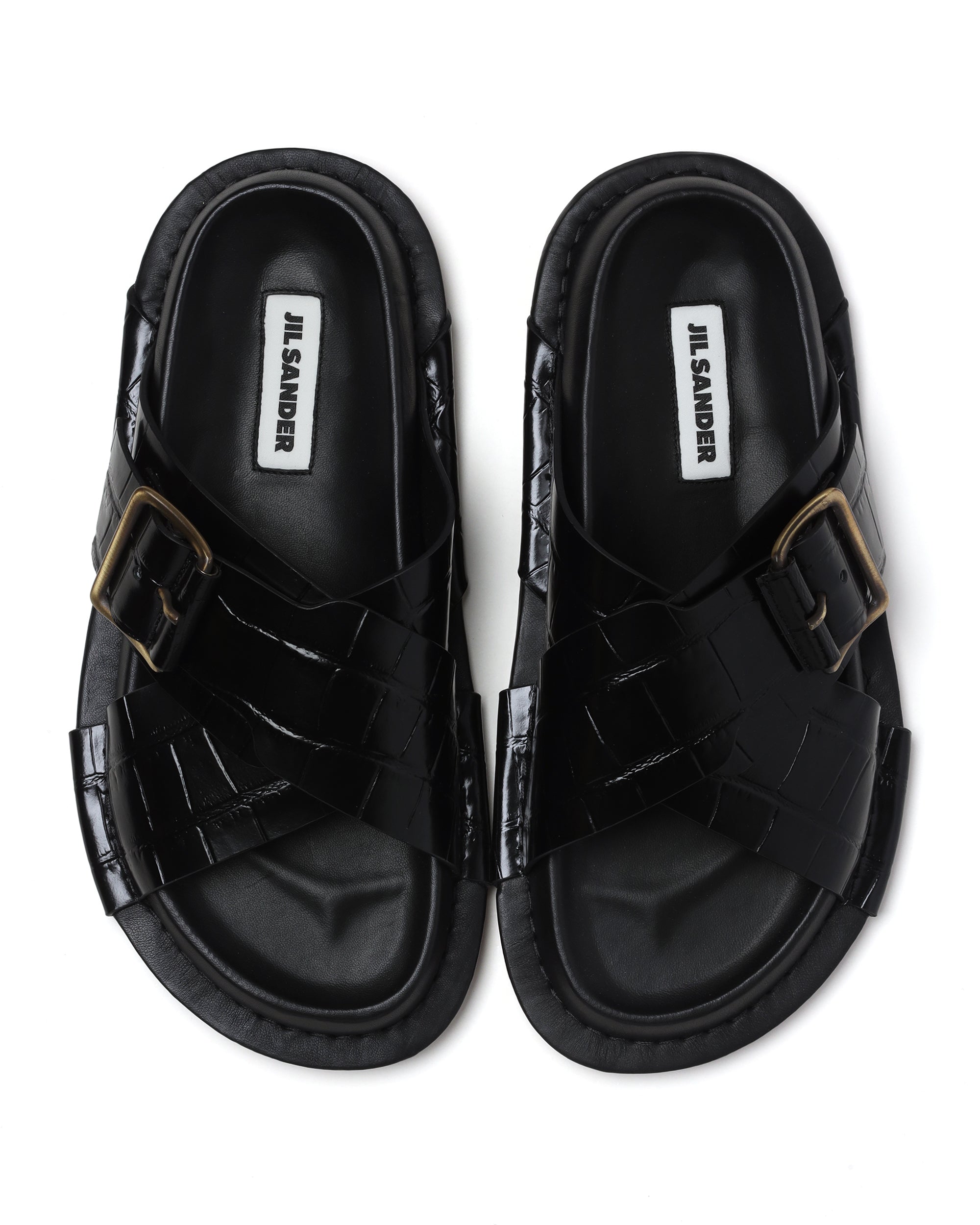 JIL SANDER Buckle strap sandals