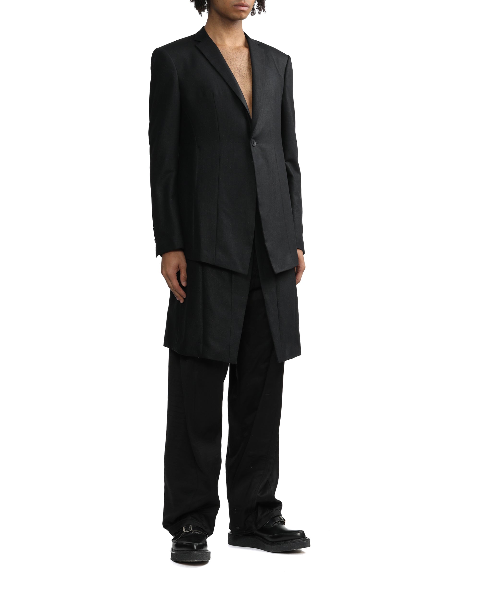 _JULIUS Panelled twisted pants