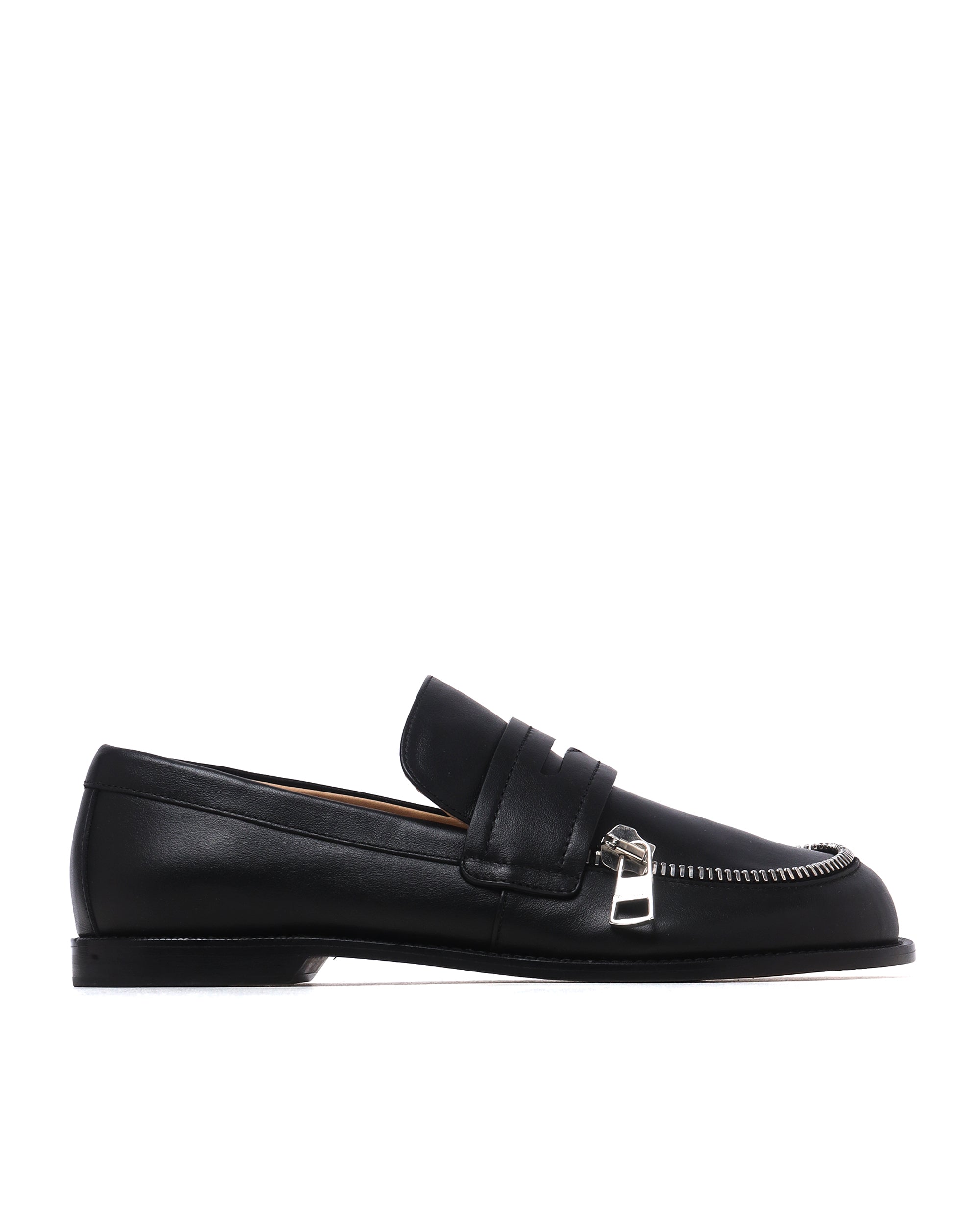 JW ANDERSON Biker zip trim moccasins