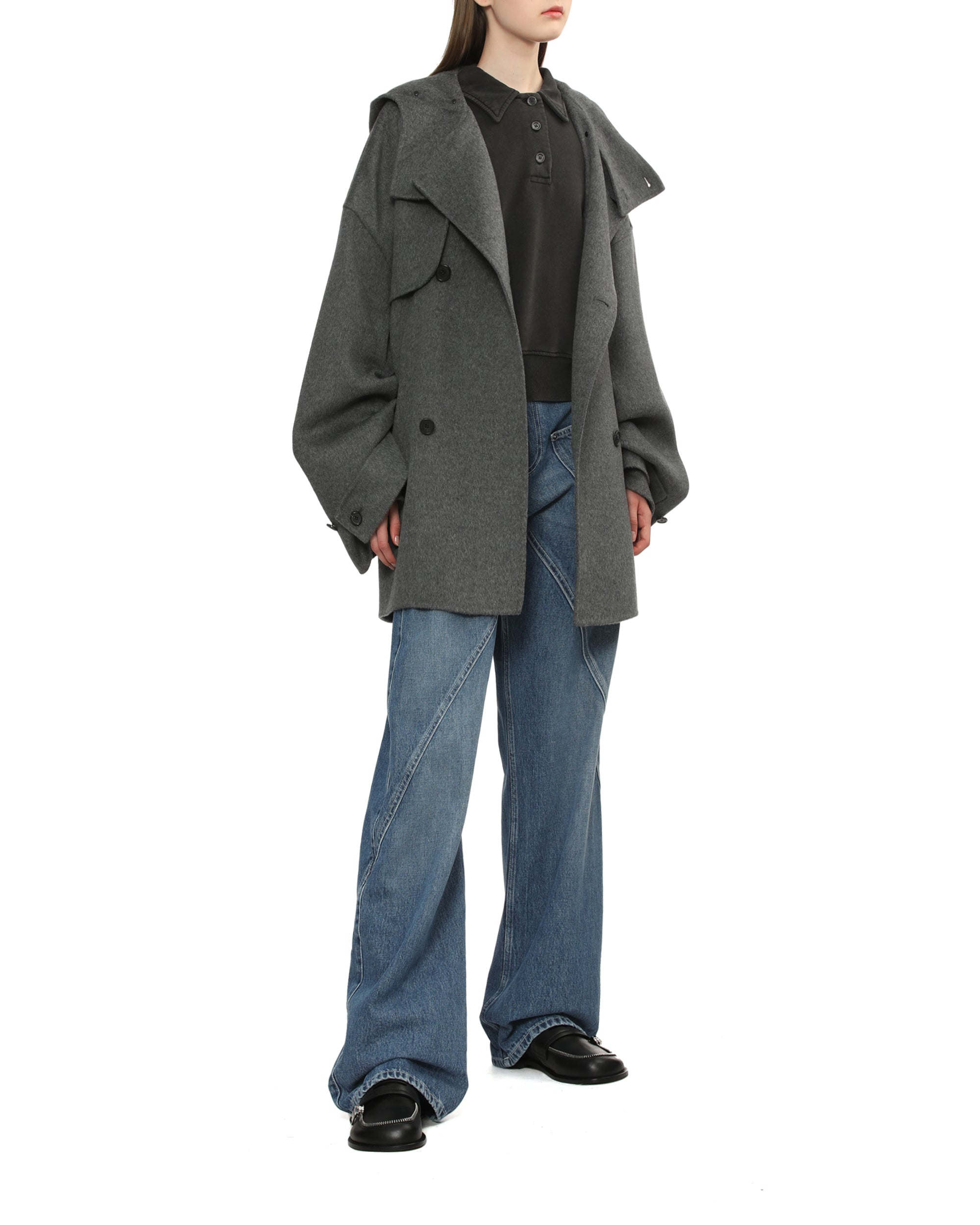 JW ANDERSON Biker zip trim moccasins