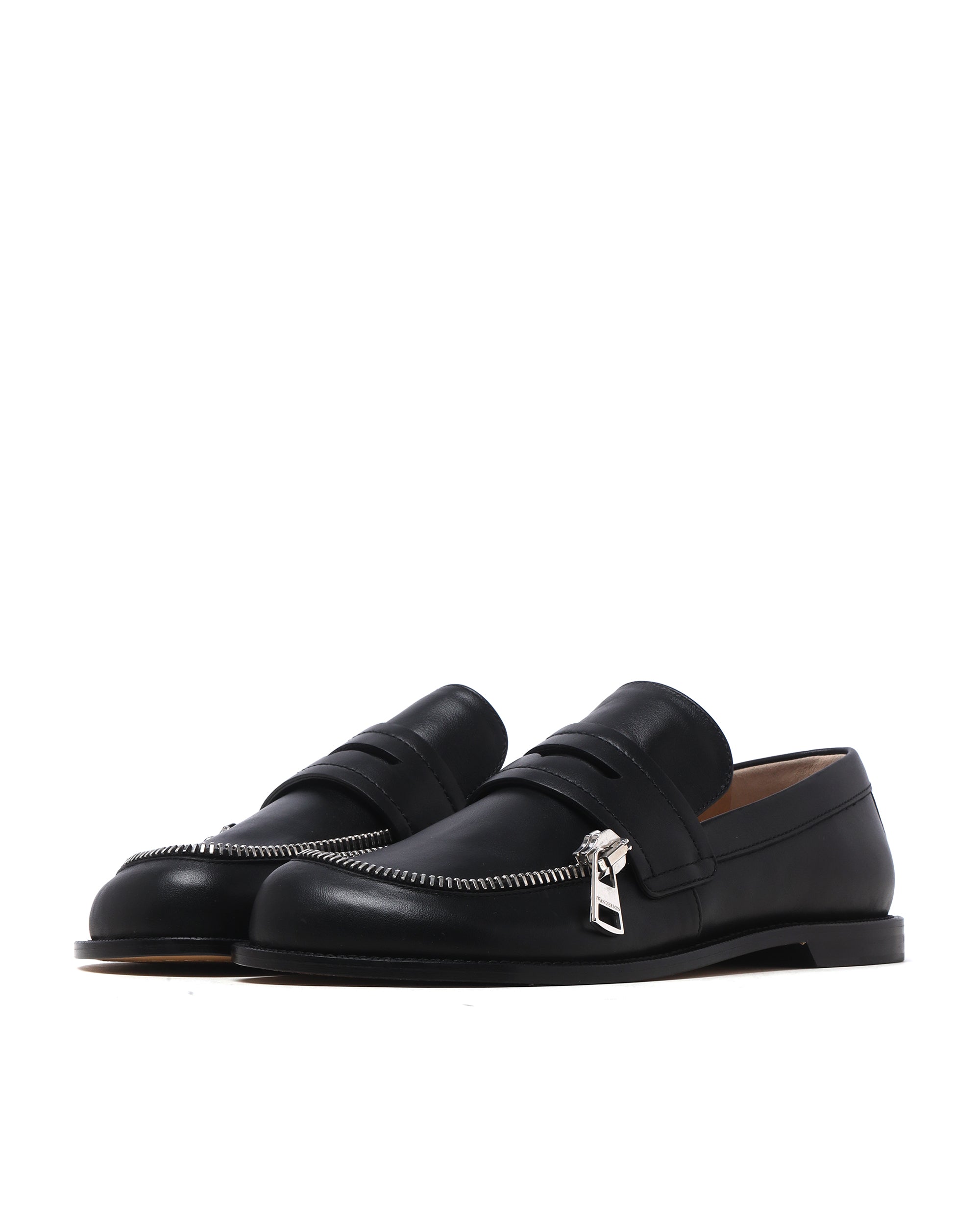 JW ANDERSON Biker zip trim moccasins