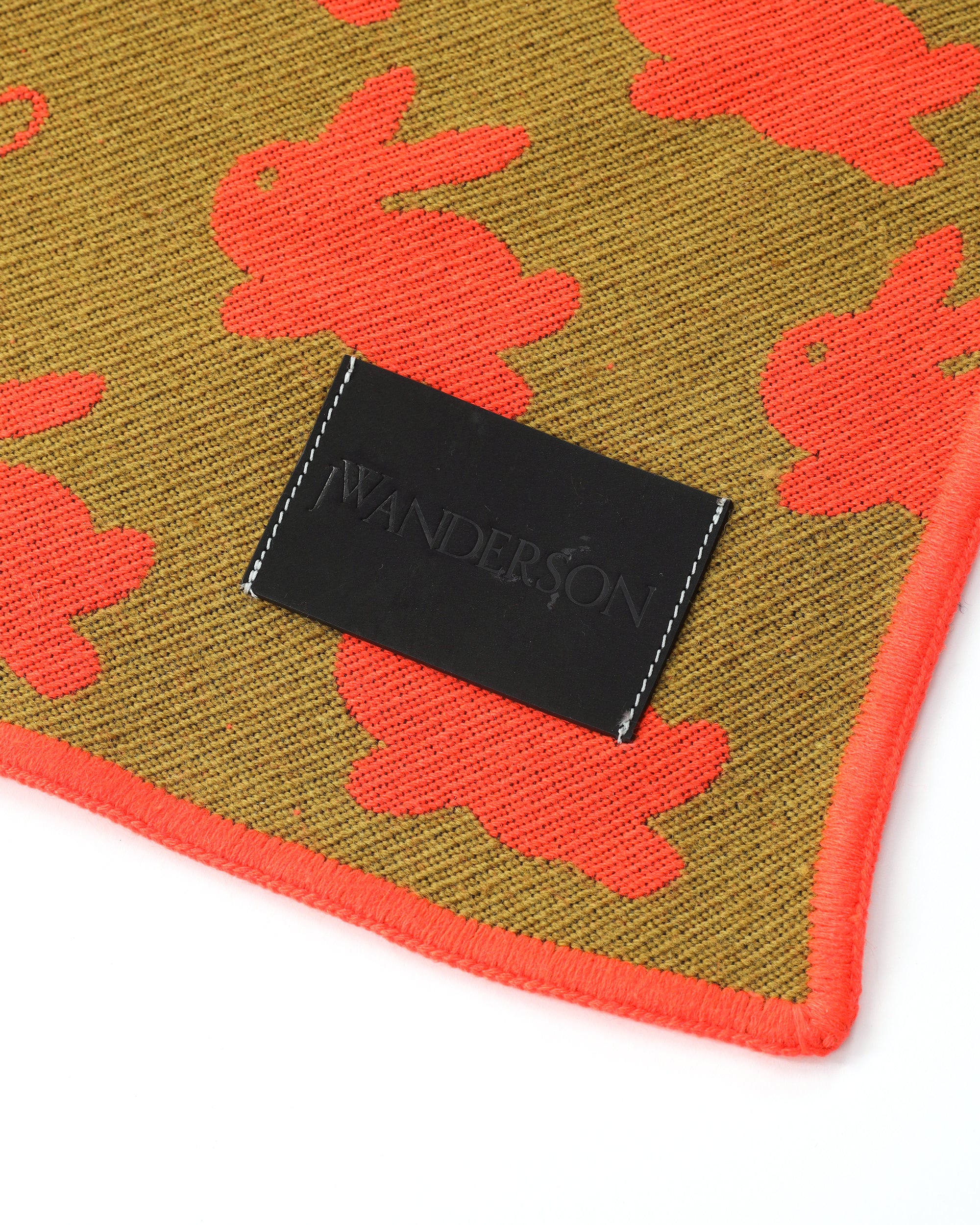 JW ANDERSON Bunny motif blanket