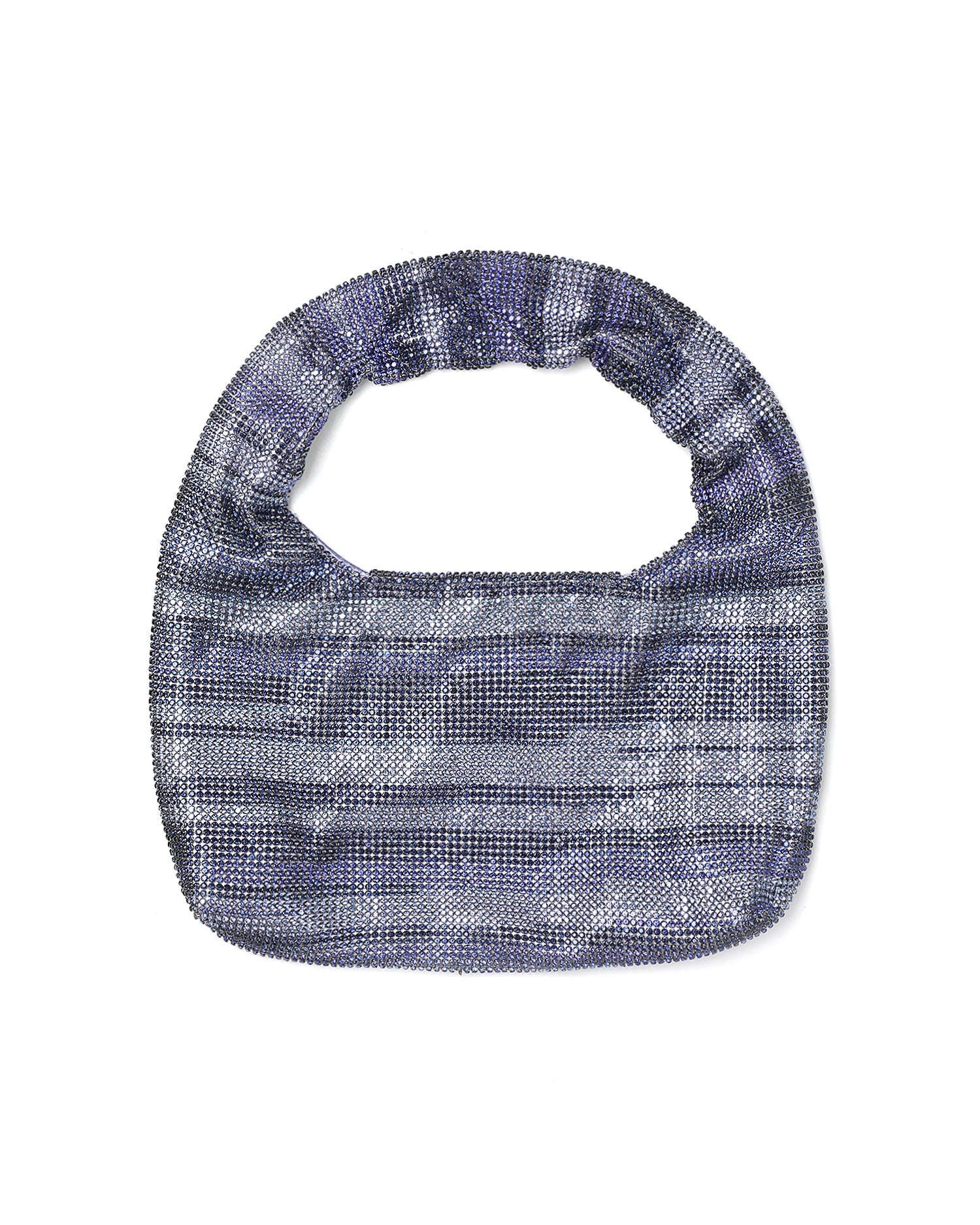 KARA Mini crystal mesh armpit bag