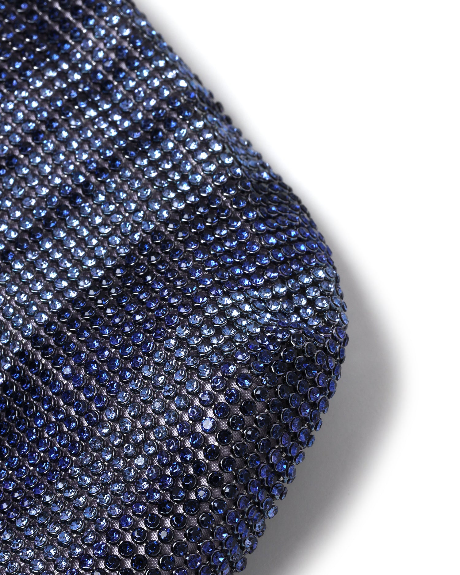 KARA Mini crystal mesh armpit bag