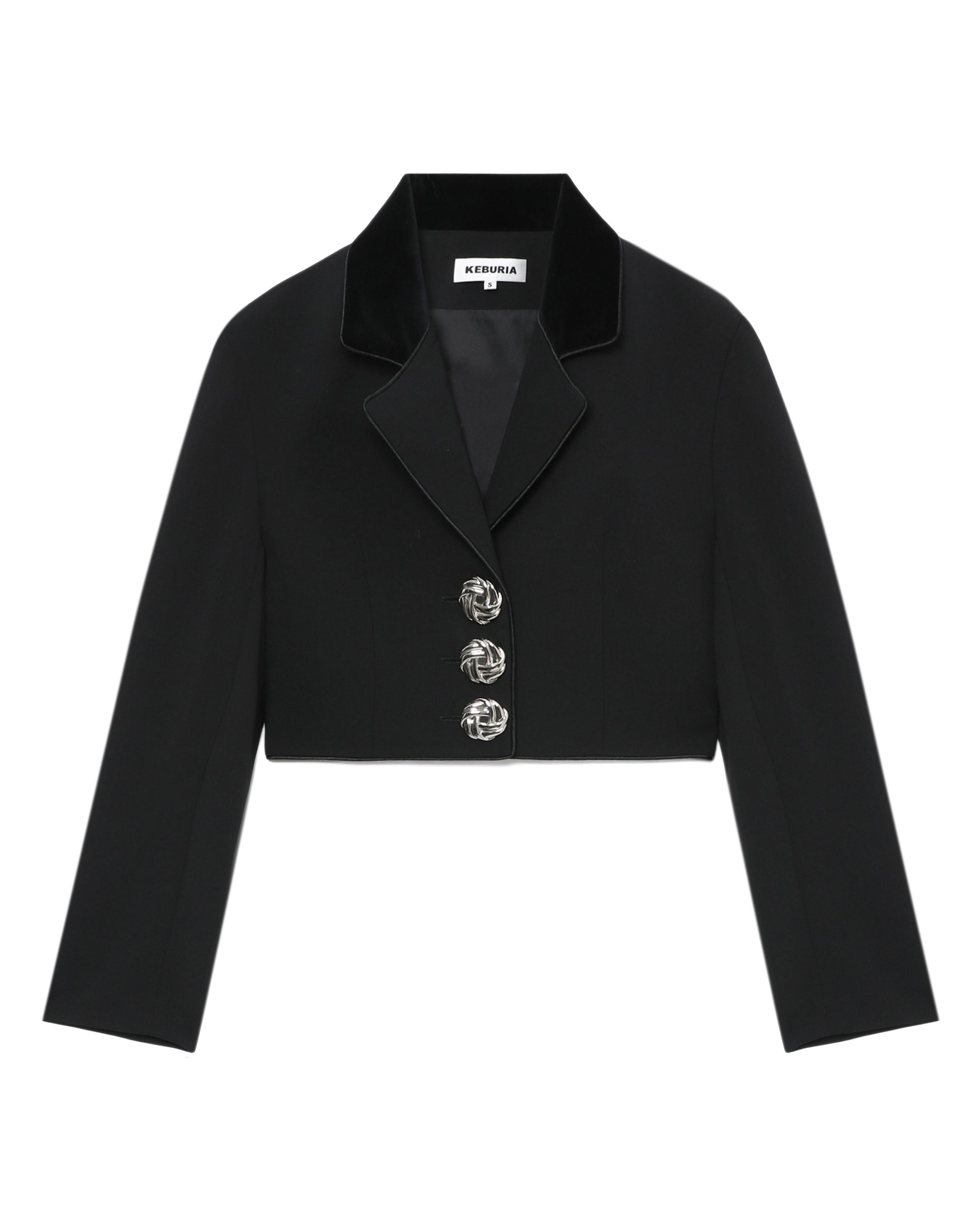KEBURIA Cropped blazer