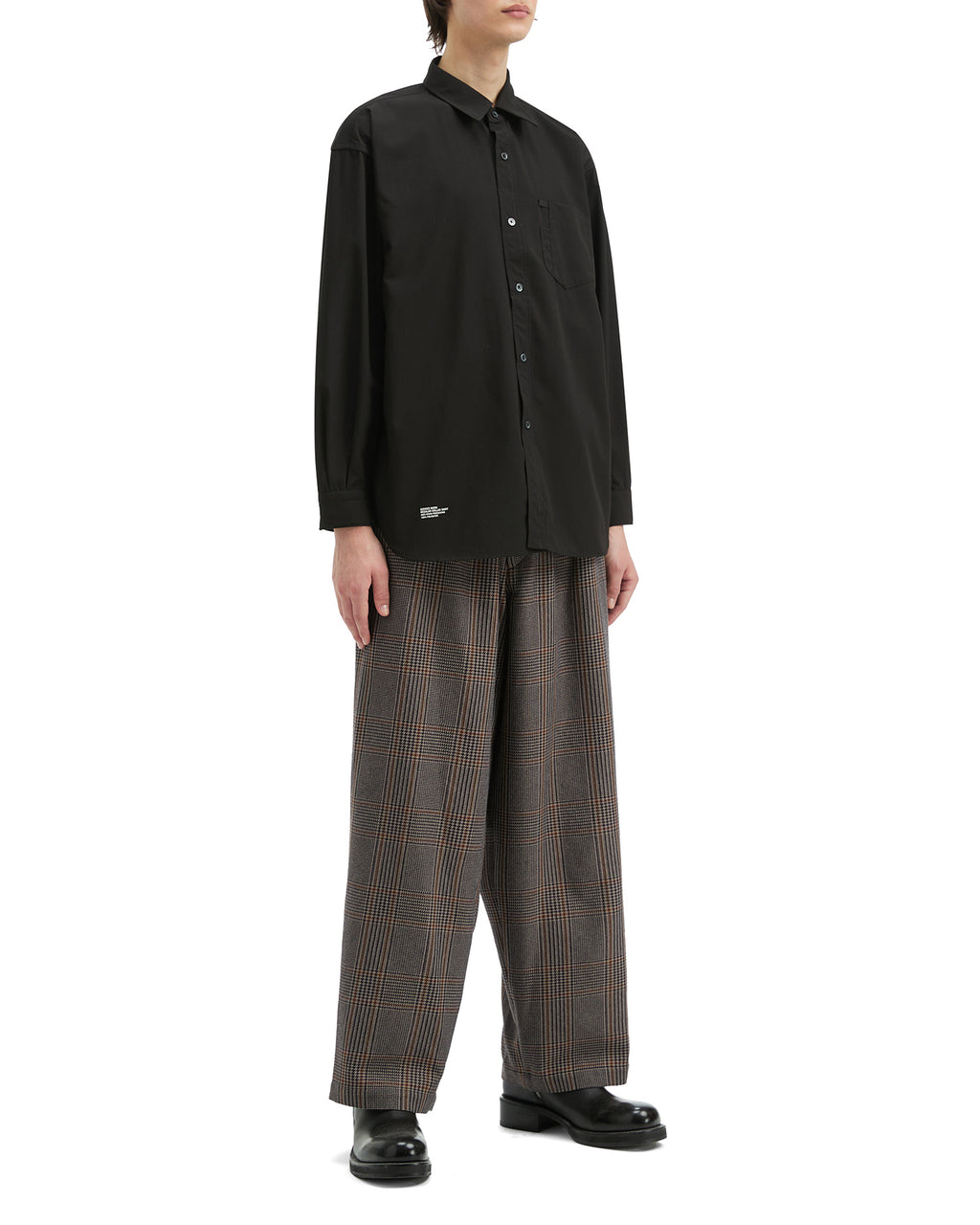 KOLOR Plaid trousers