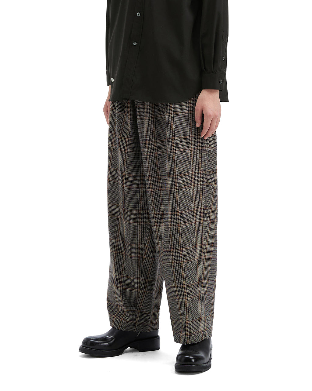 KOLOR Plaid trousers