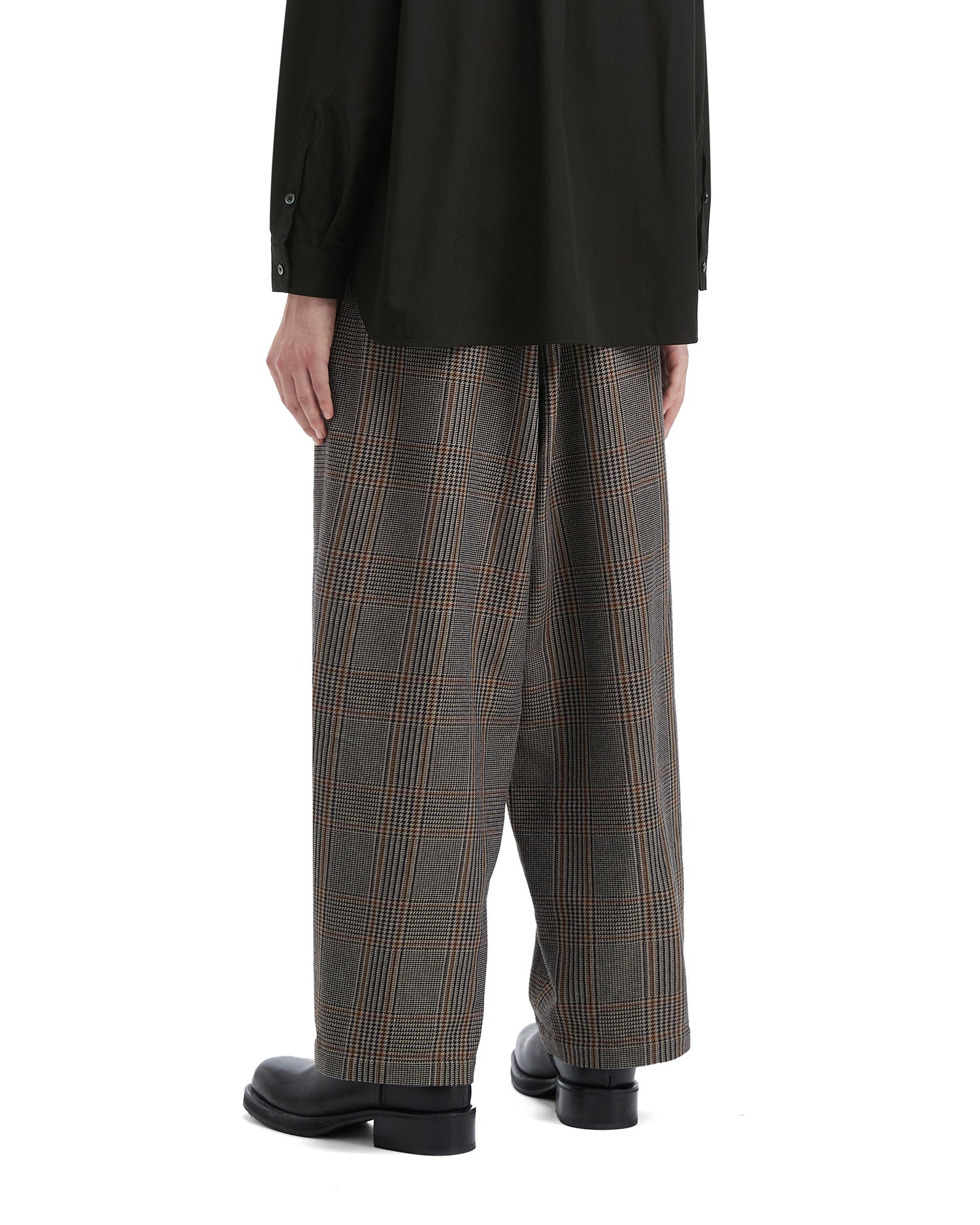 KOLOR Plaid trousers