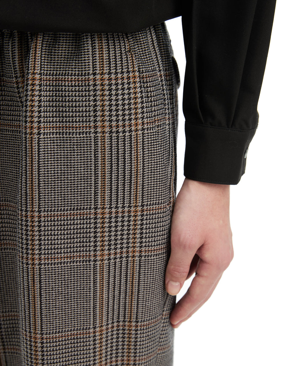 KOLOR Plaid trousers