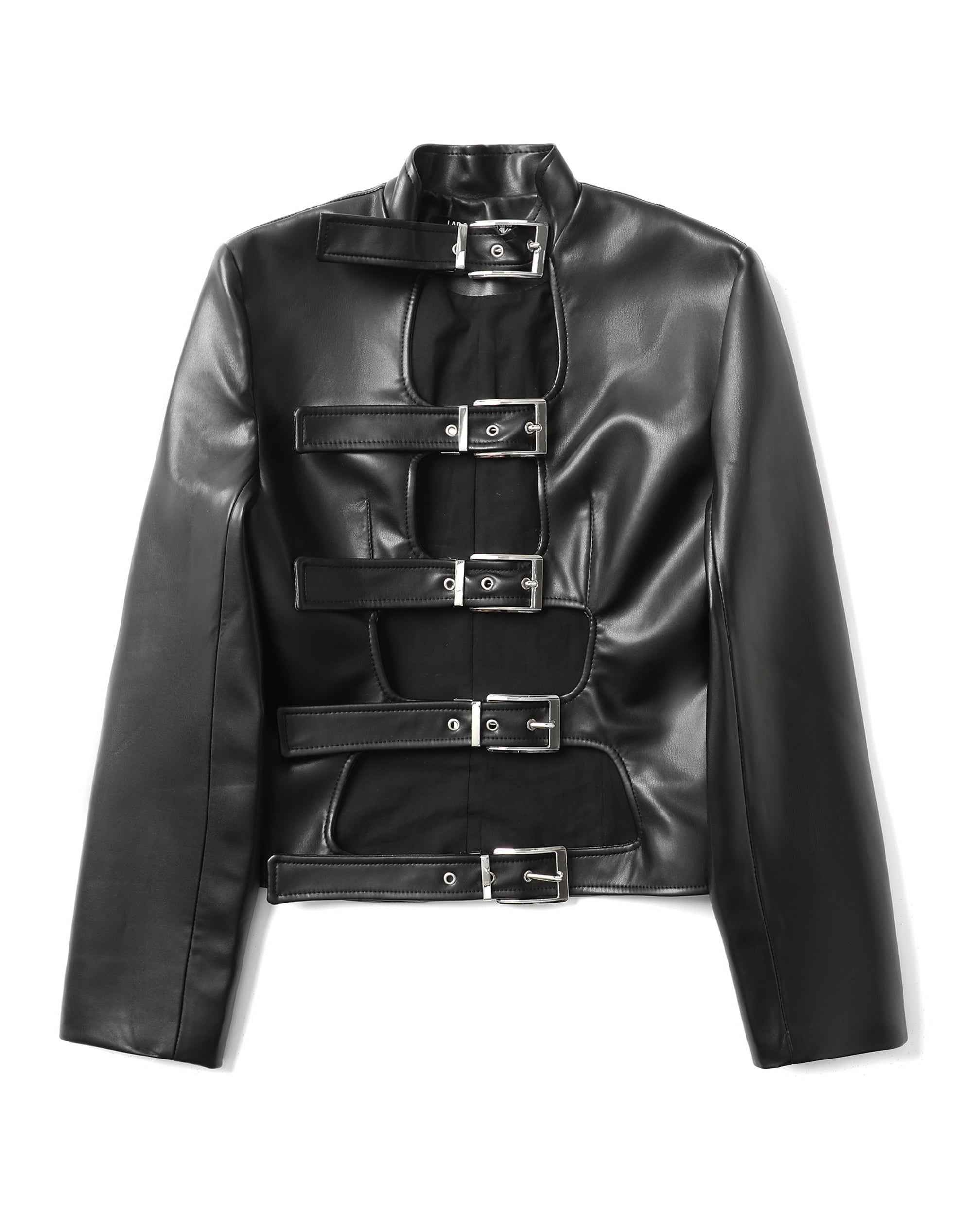 LADO BOKUCHAVA Buckle shibari blazer