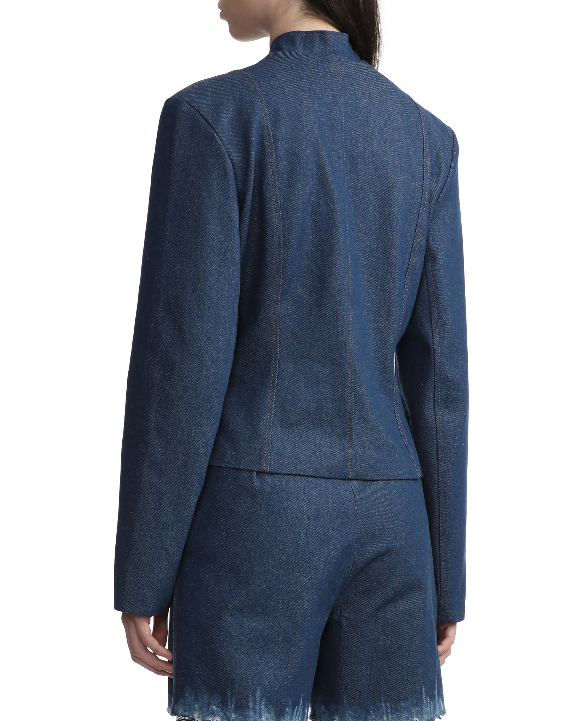 LADO BOKUCHAVA Buckle shibari blazer