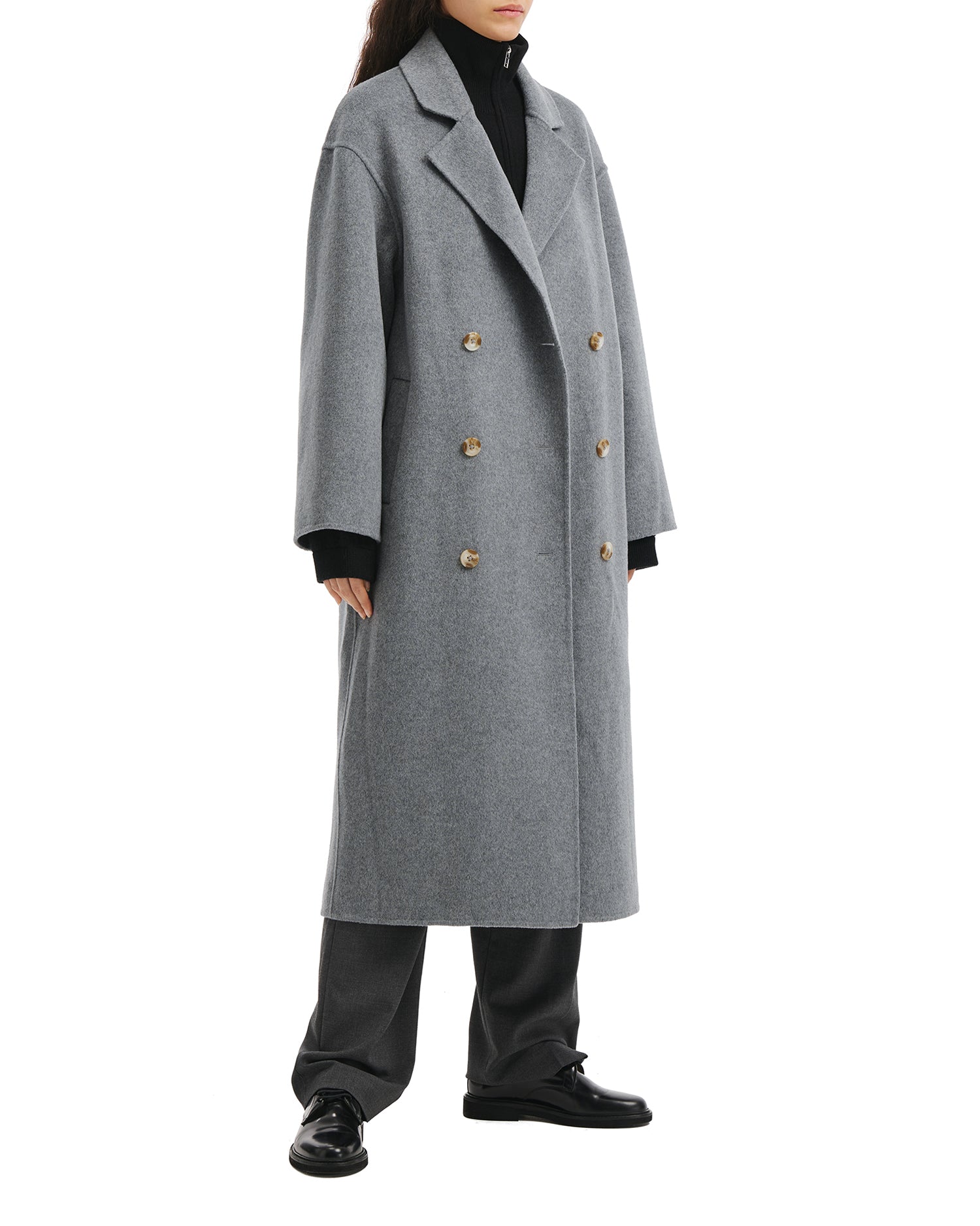 LOULOU DE SAISON Double-breasted coat