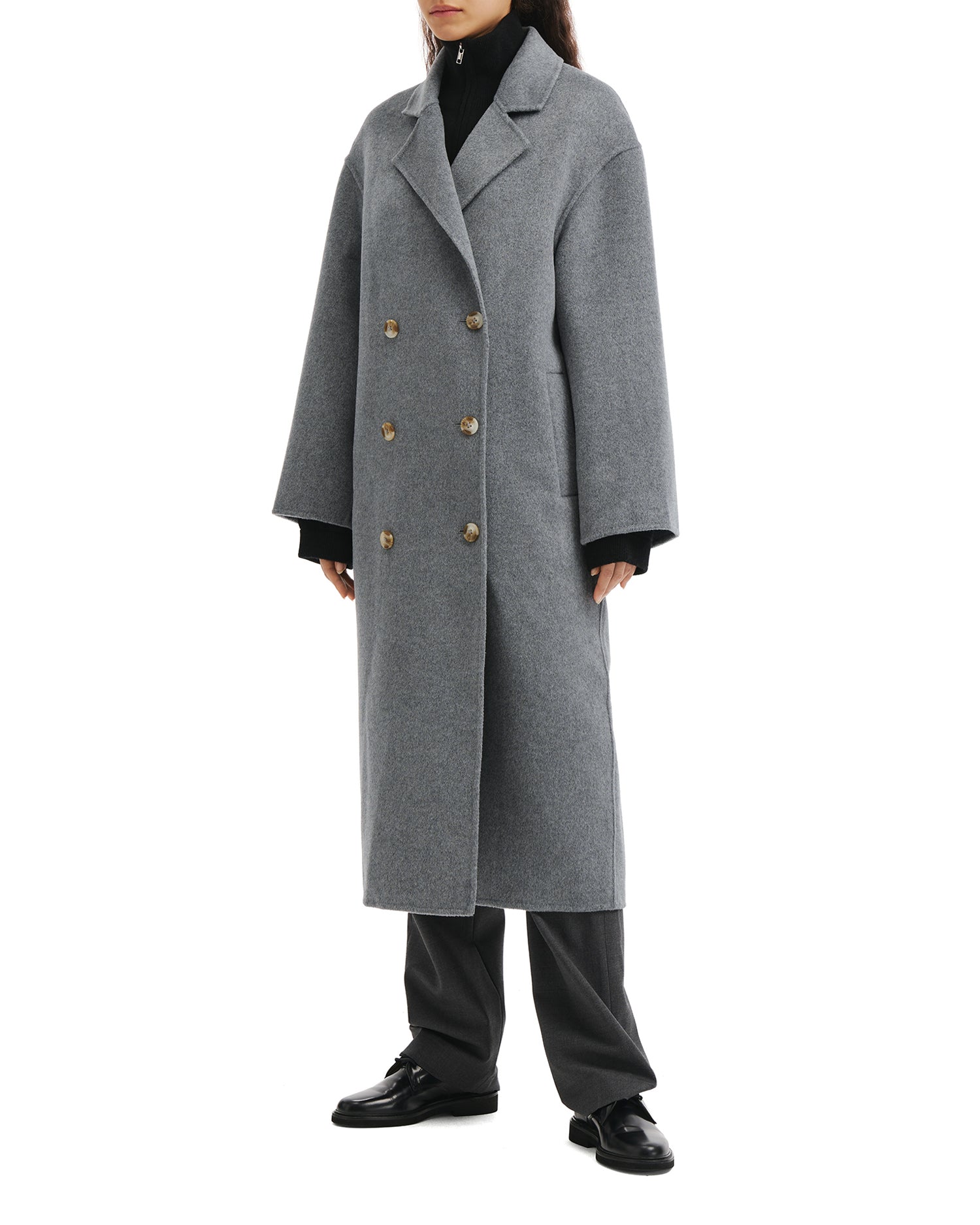 LOULOU DE SAISON Double-breasted coat