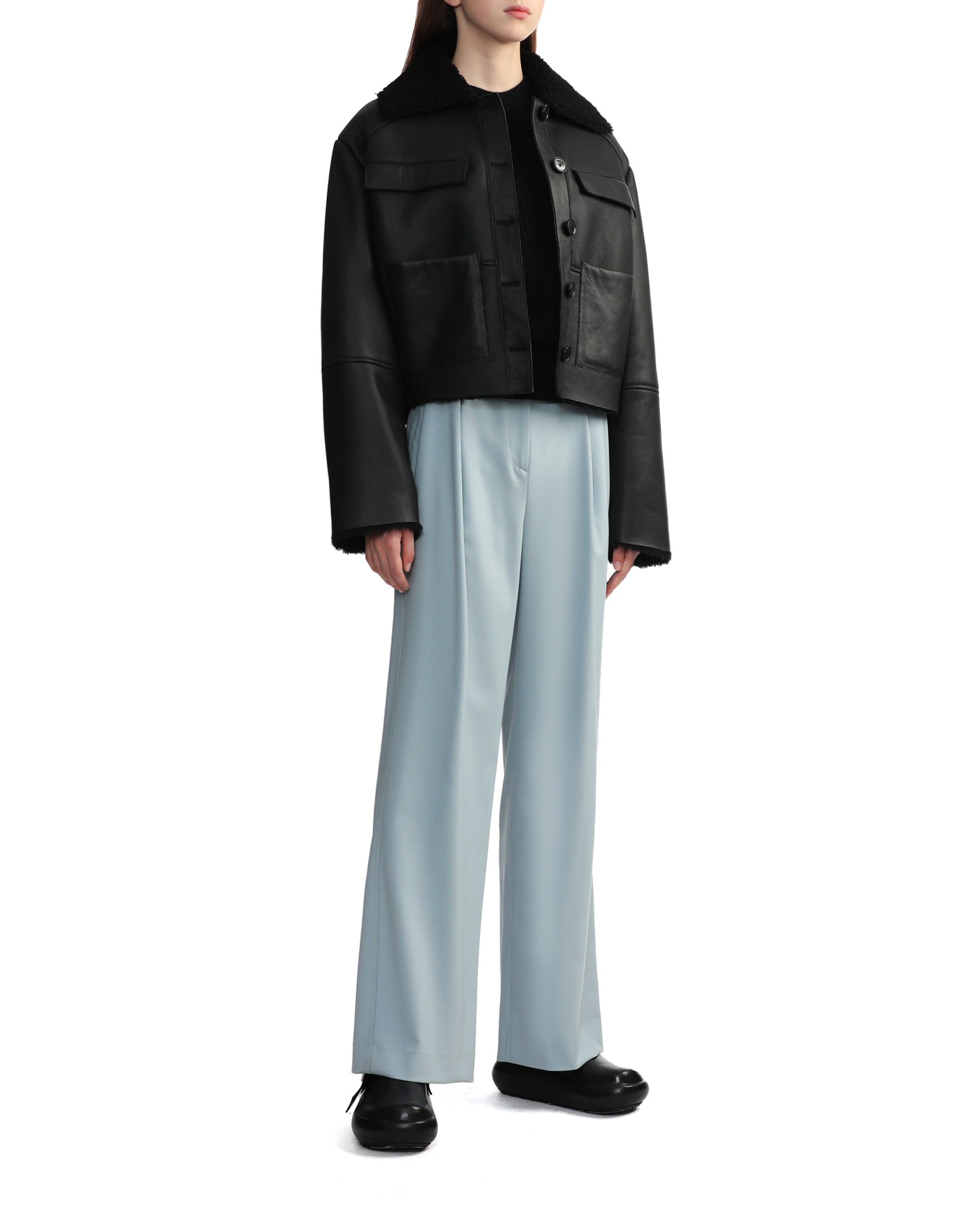 LOULOU DE SAISON Wide leg suit pants