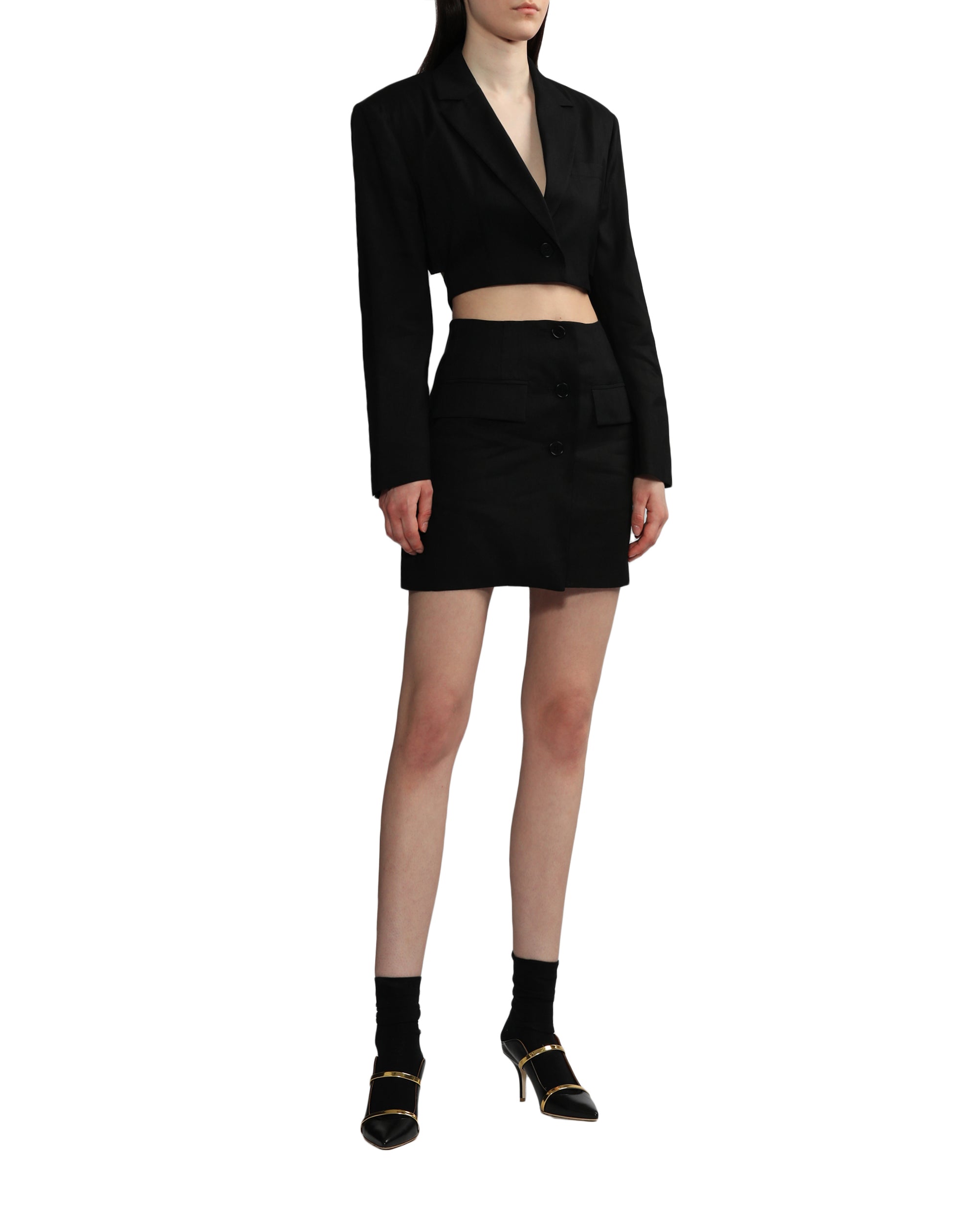 LVIR Button point skirt