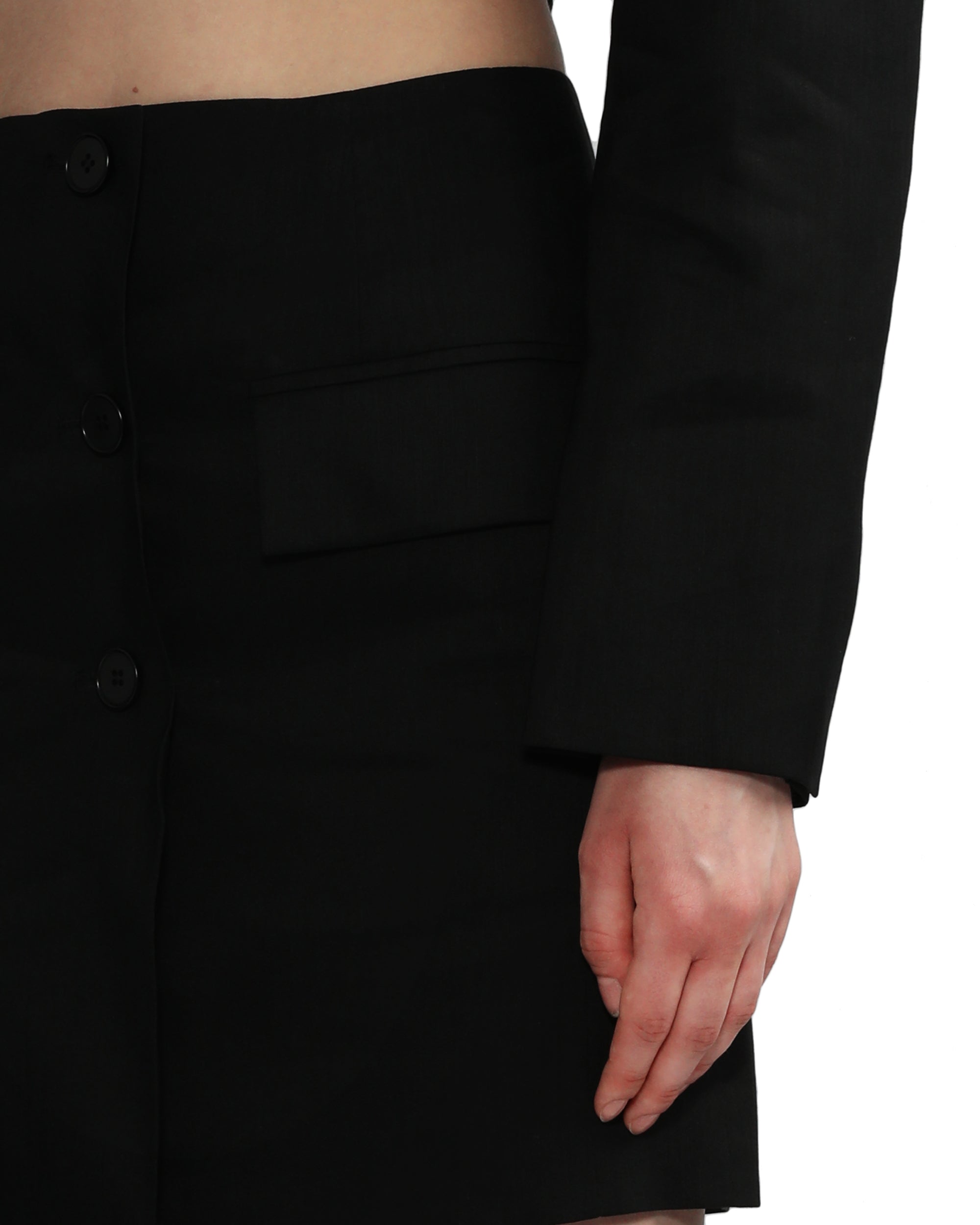 LVIR Button point skirt