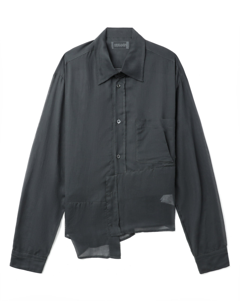MAGLIANO Deconstructed semi-sheer shirt
