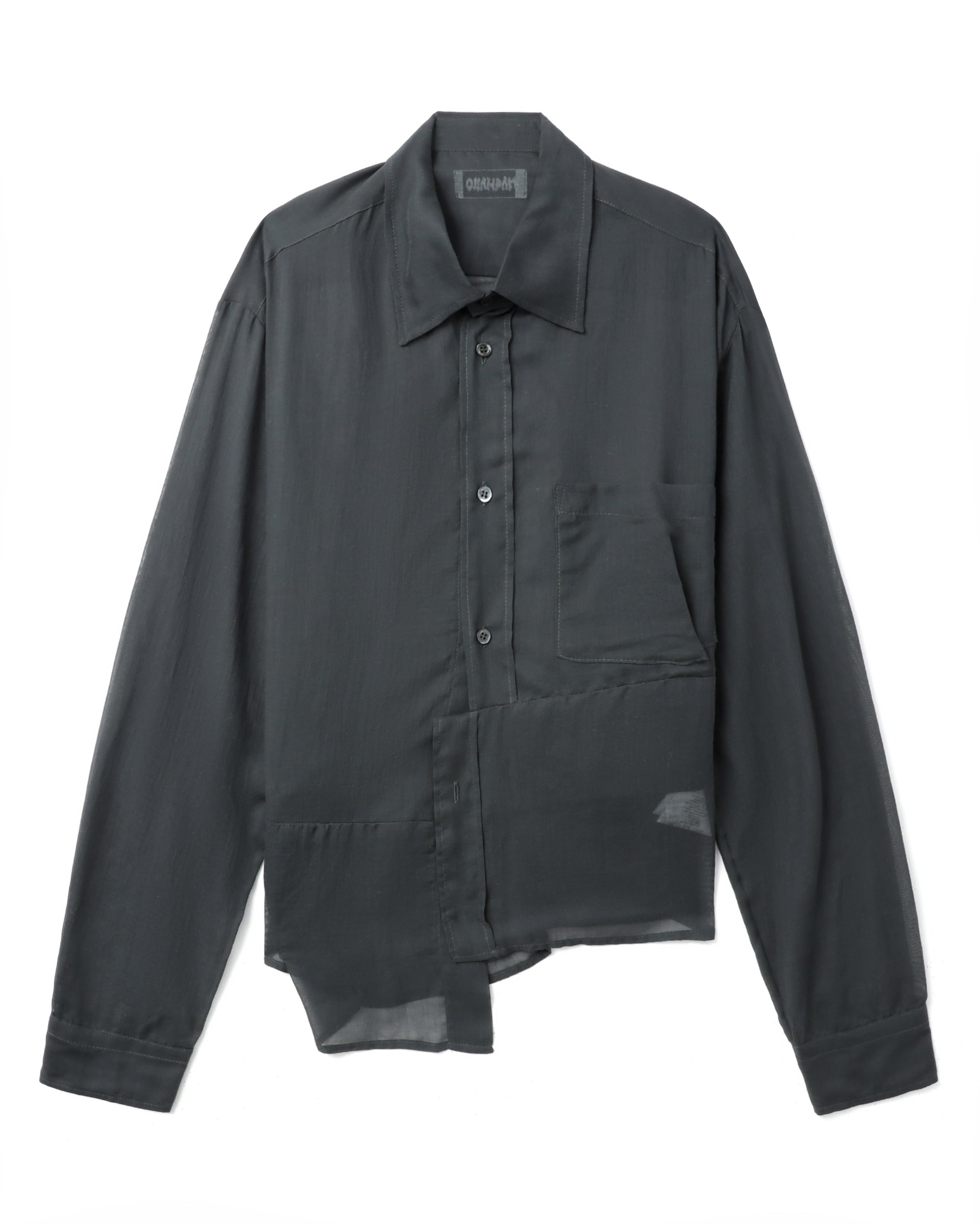 MAGLIANO Deconstructed semi-sheer shirt