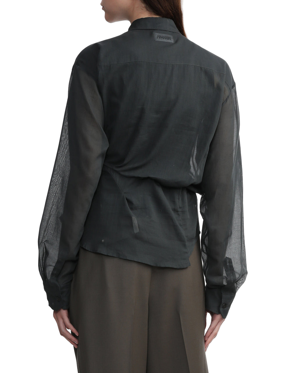 MAGLIANO Deconstructed semi-sheer shirt