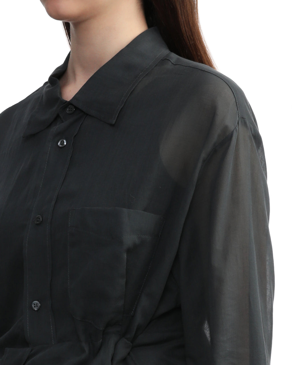 MAGLIANO Deconstructed semi-sheer shirt