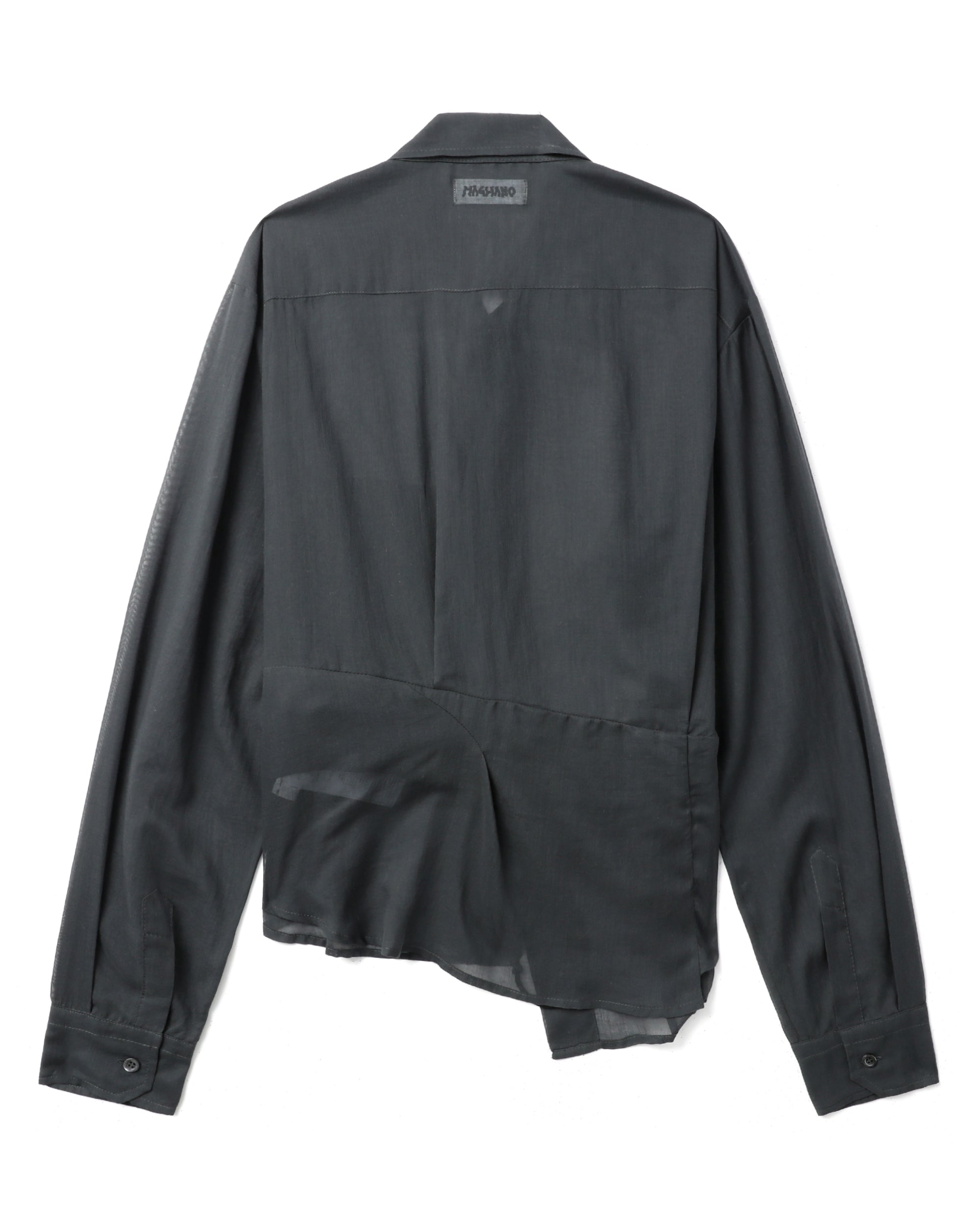 MAGLIANO Deconstructed semi-sheer shirt