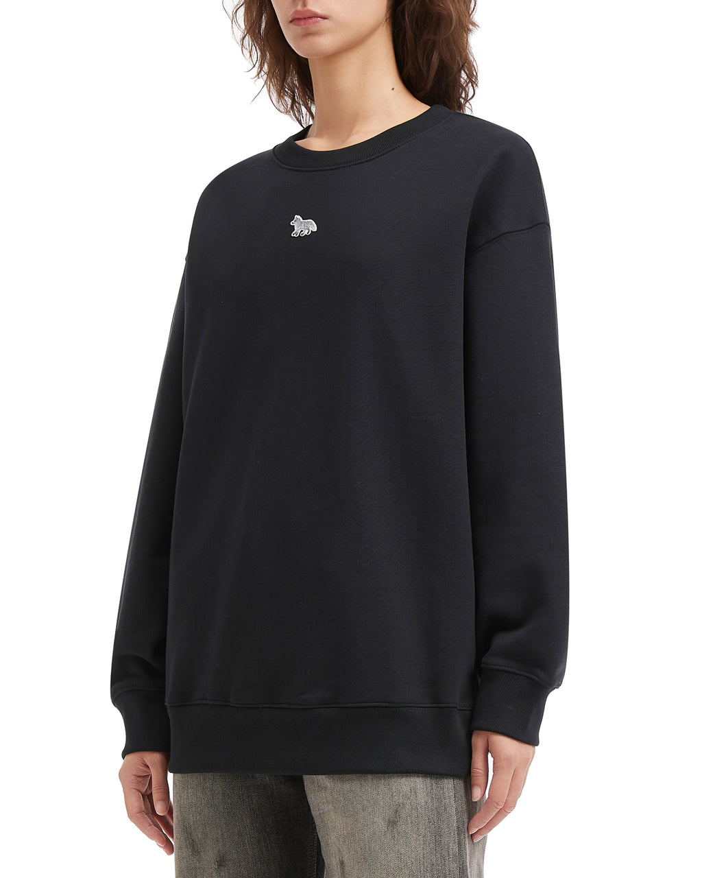 MAISON KITSUNÉ Embroidered sweater