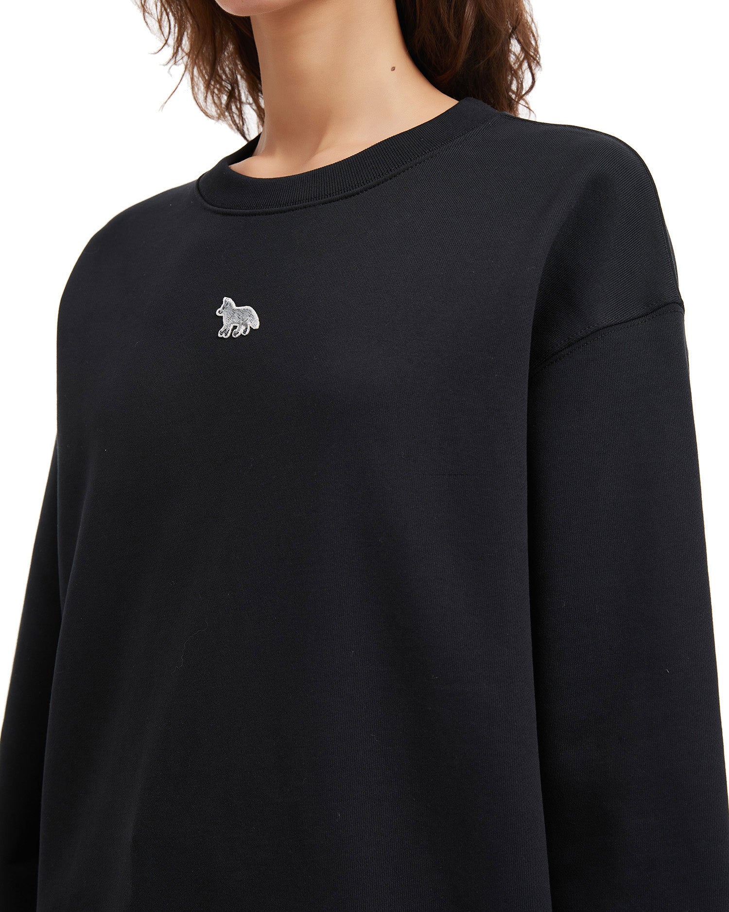 MAISON KITSUNÉ Embroidered sweater